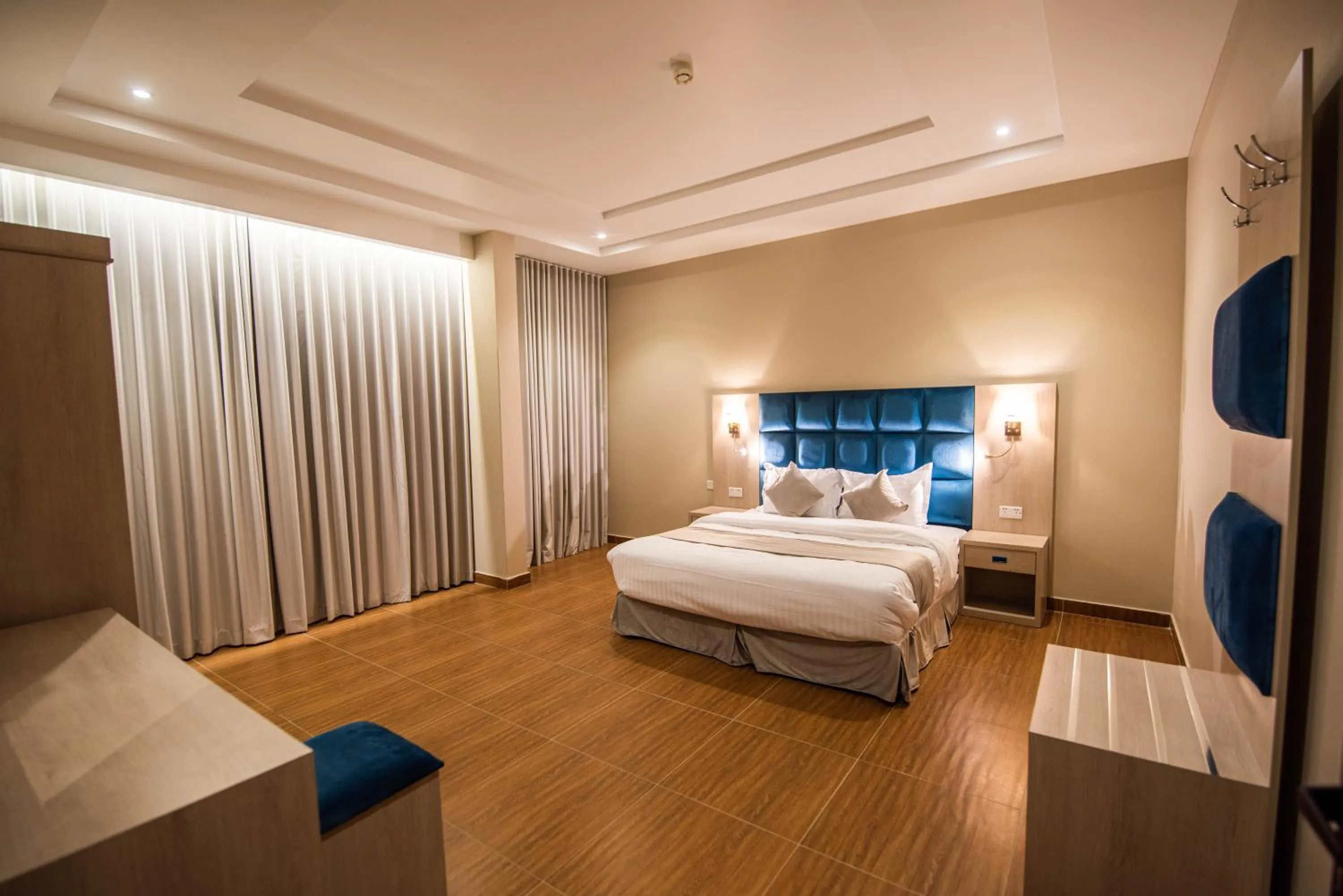 Bed in غرناطة بالاس ان للشقق المخدومة