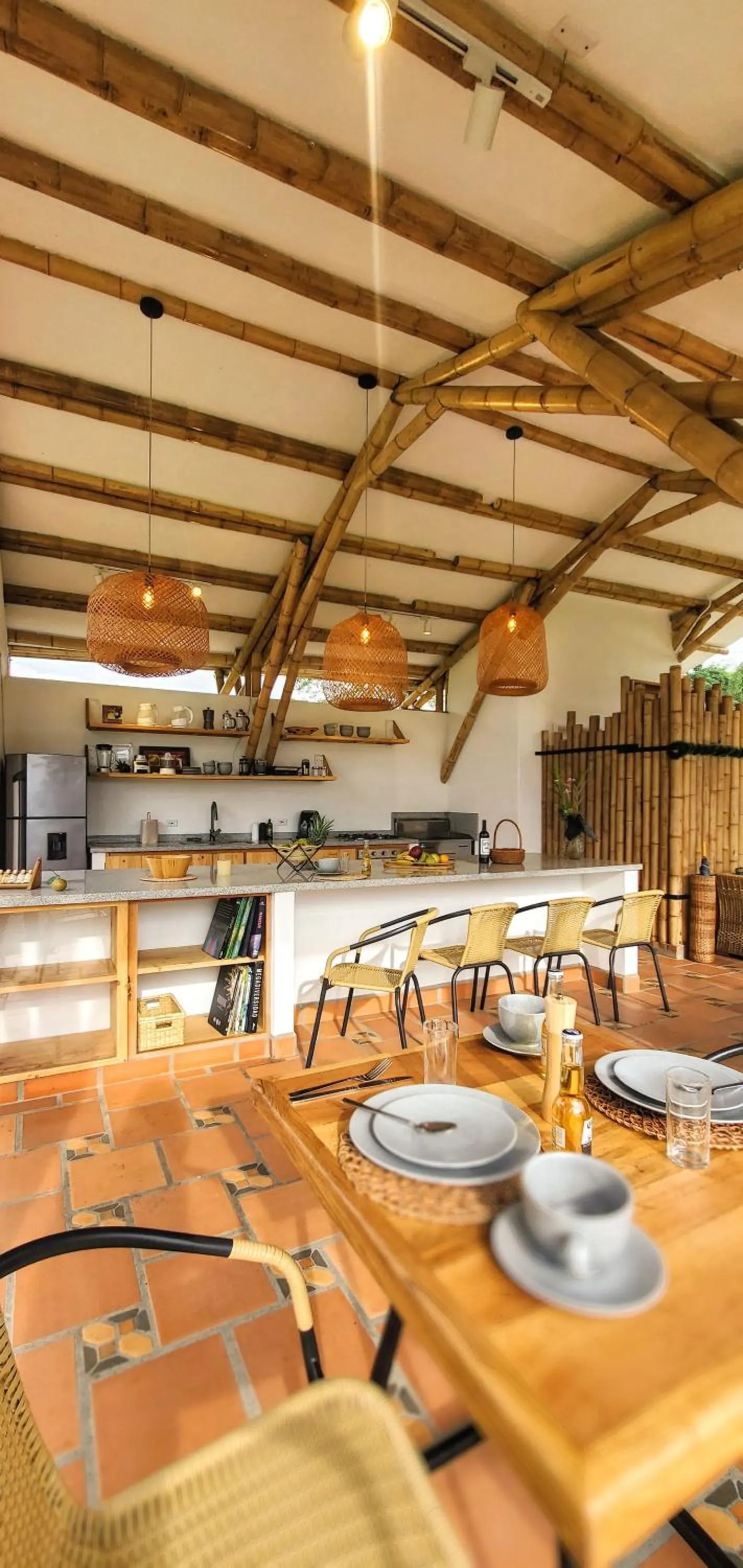 Restaurant/places to eat in Ecohotel Alma