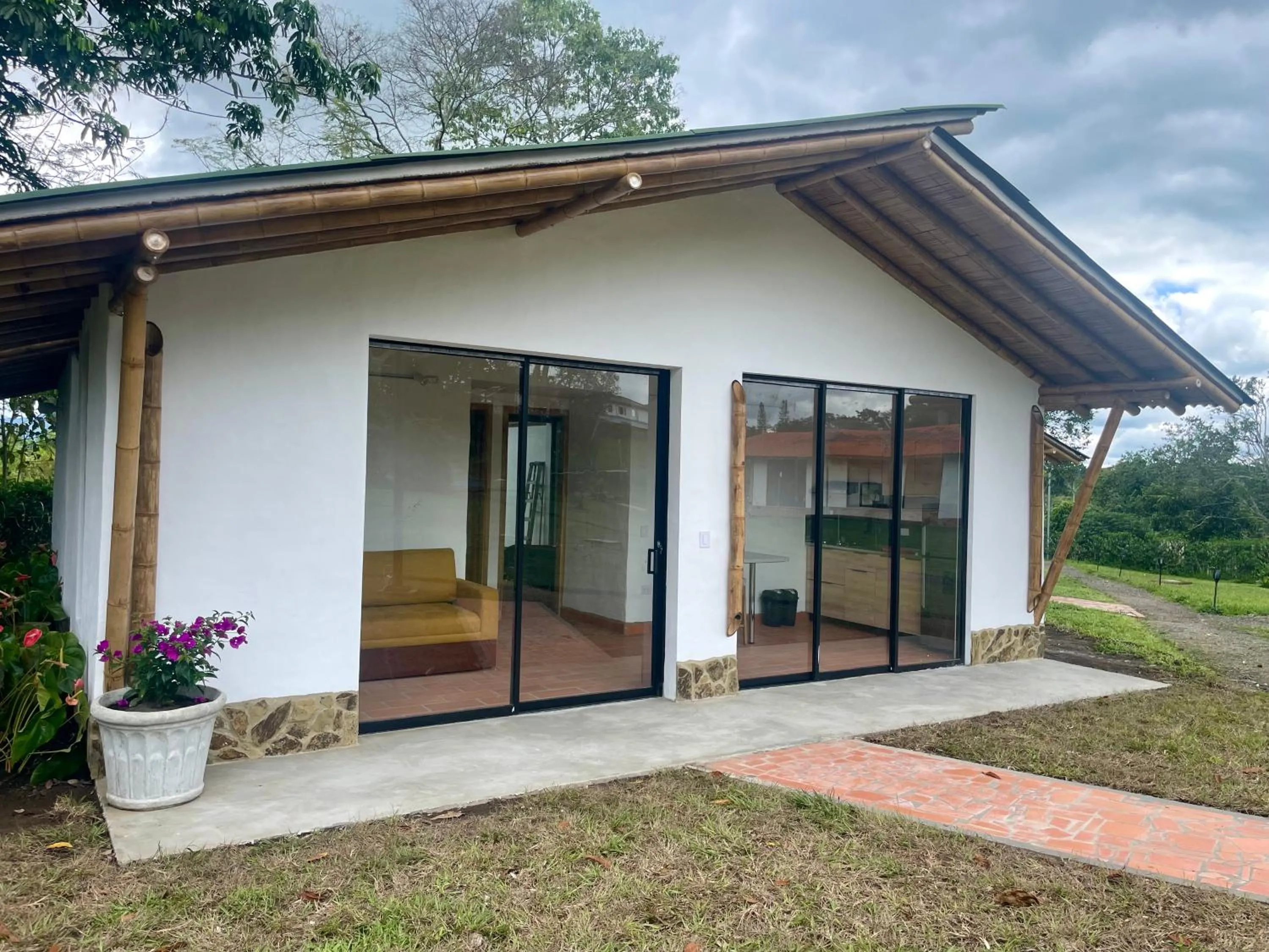 Property building in Ecohotel Alma