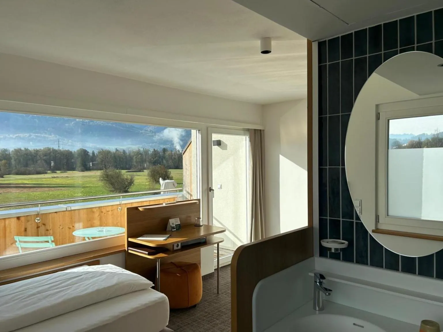 Photo of the whole room, Bed in TILL Naturhotel - Self-Check-In