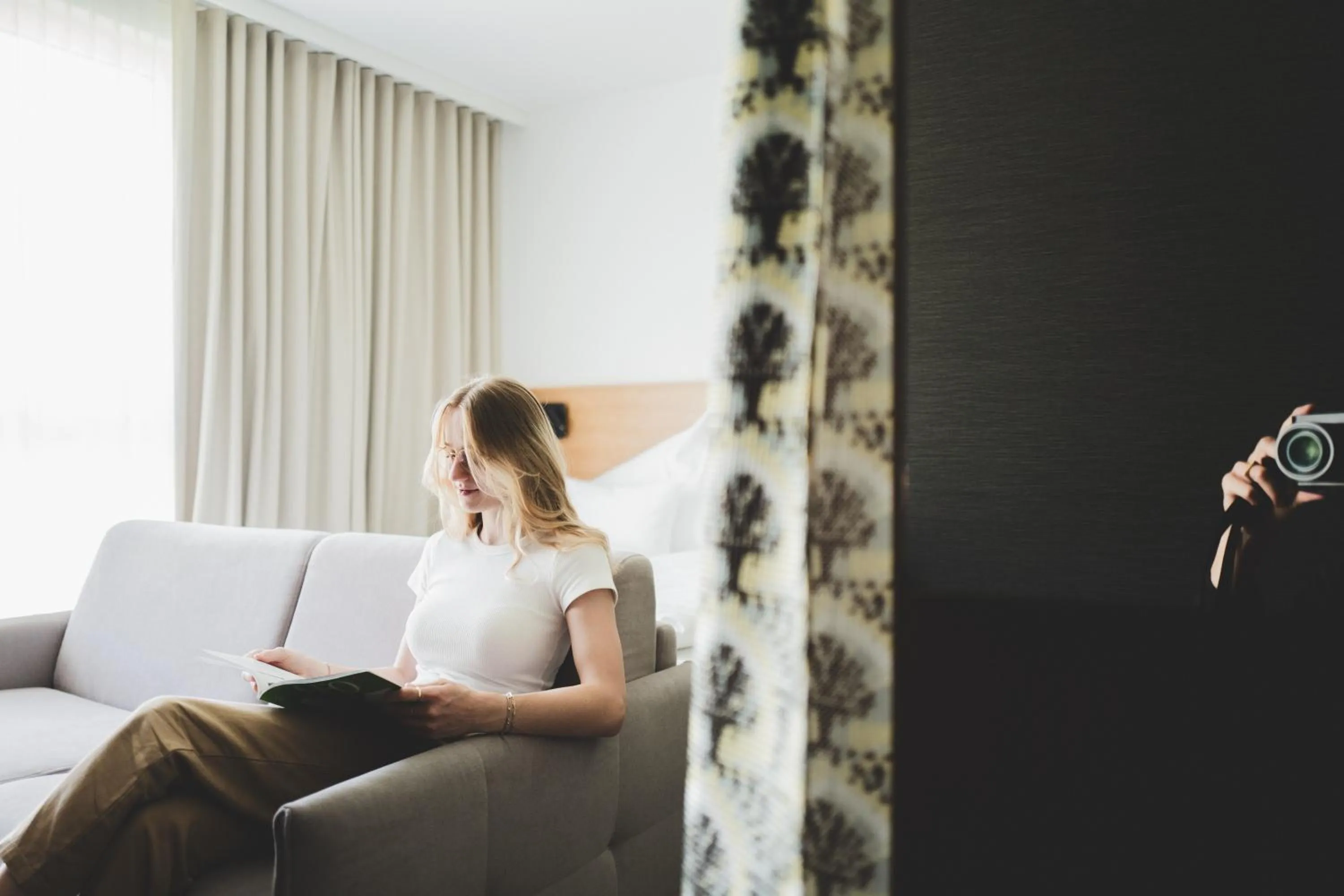 Photo of the whole room in TILL Naturhotel - Self-Check-In