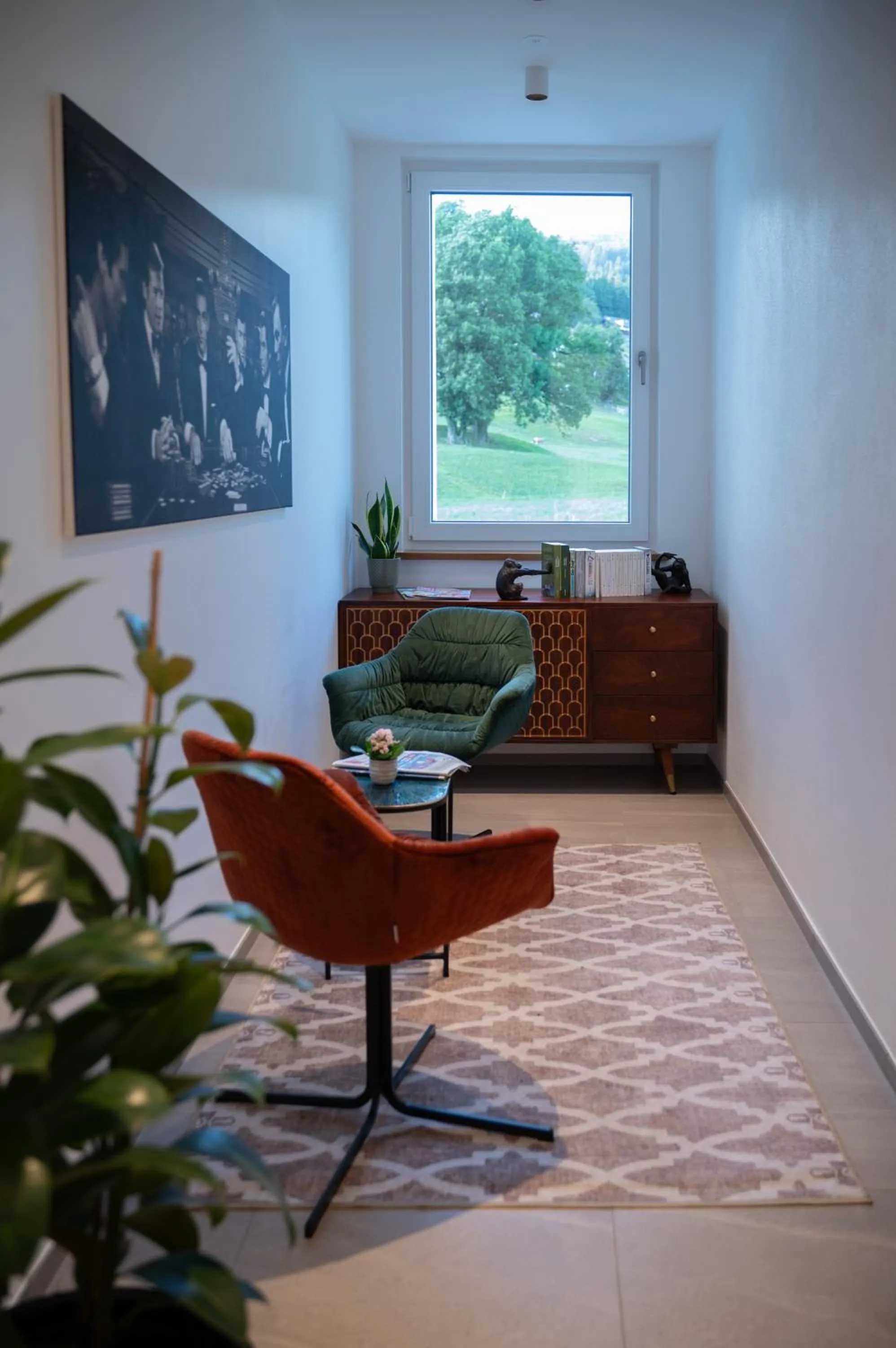 Decorative detail in TILL Naturhotel - Self-Check-In