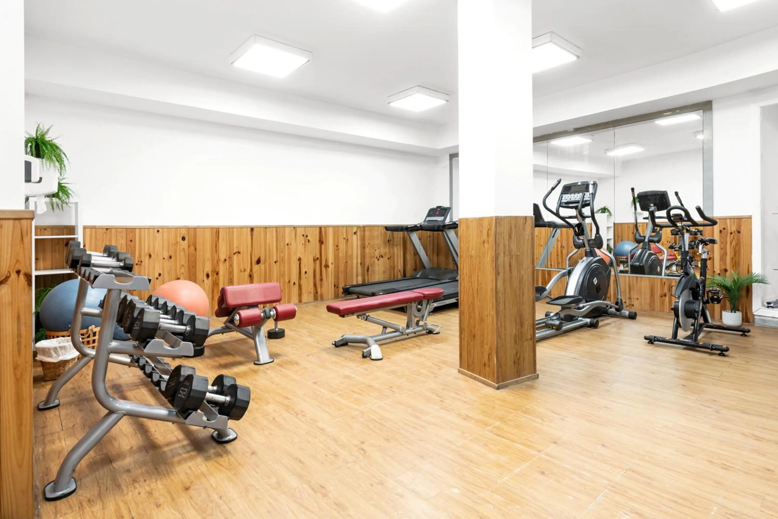Fitness centre/facilities in Aparthotel Ona Cala Pi Club
