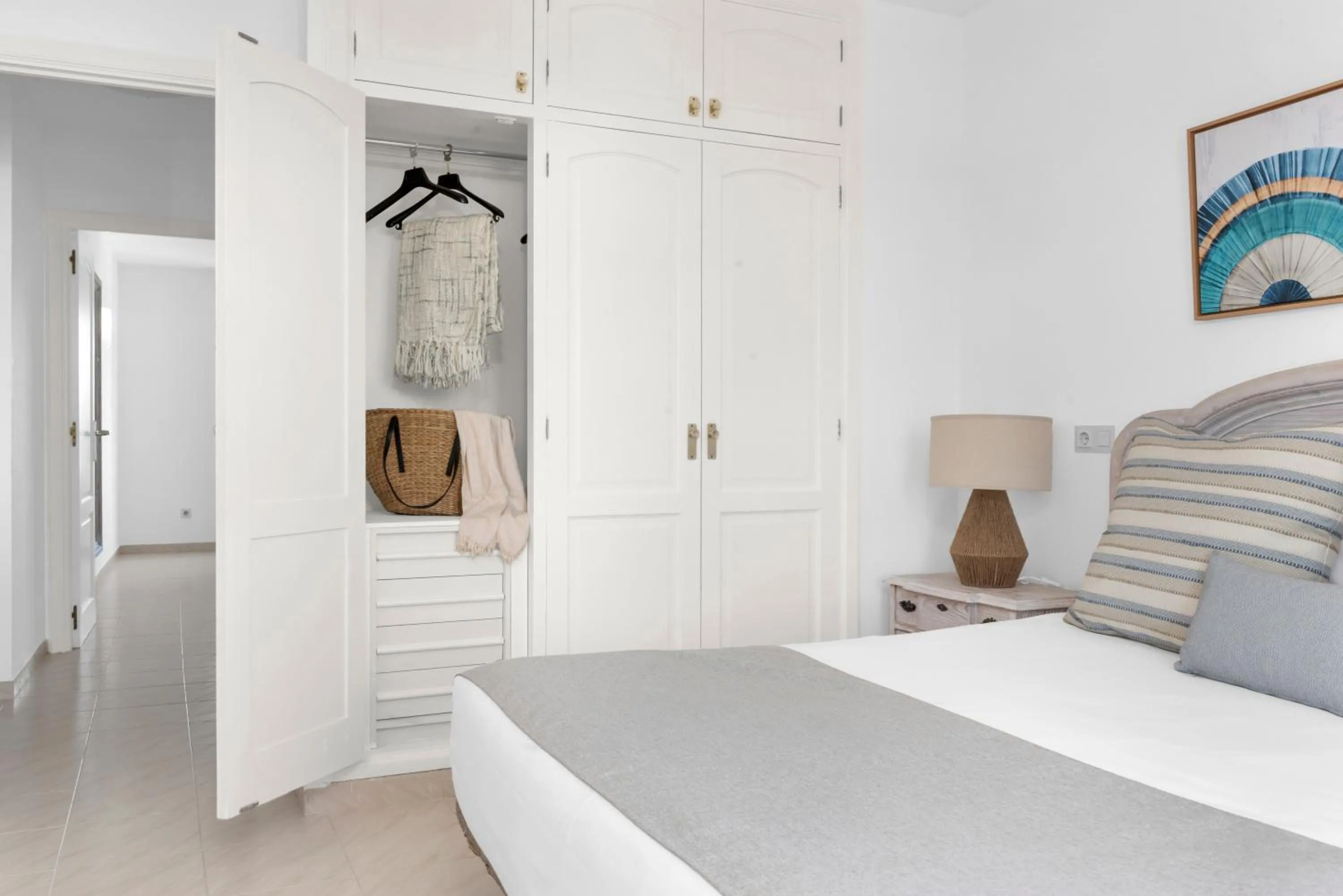 Bedroom, Bed in Aparthotel Ona Cala Pi Club