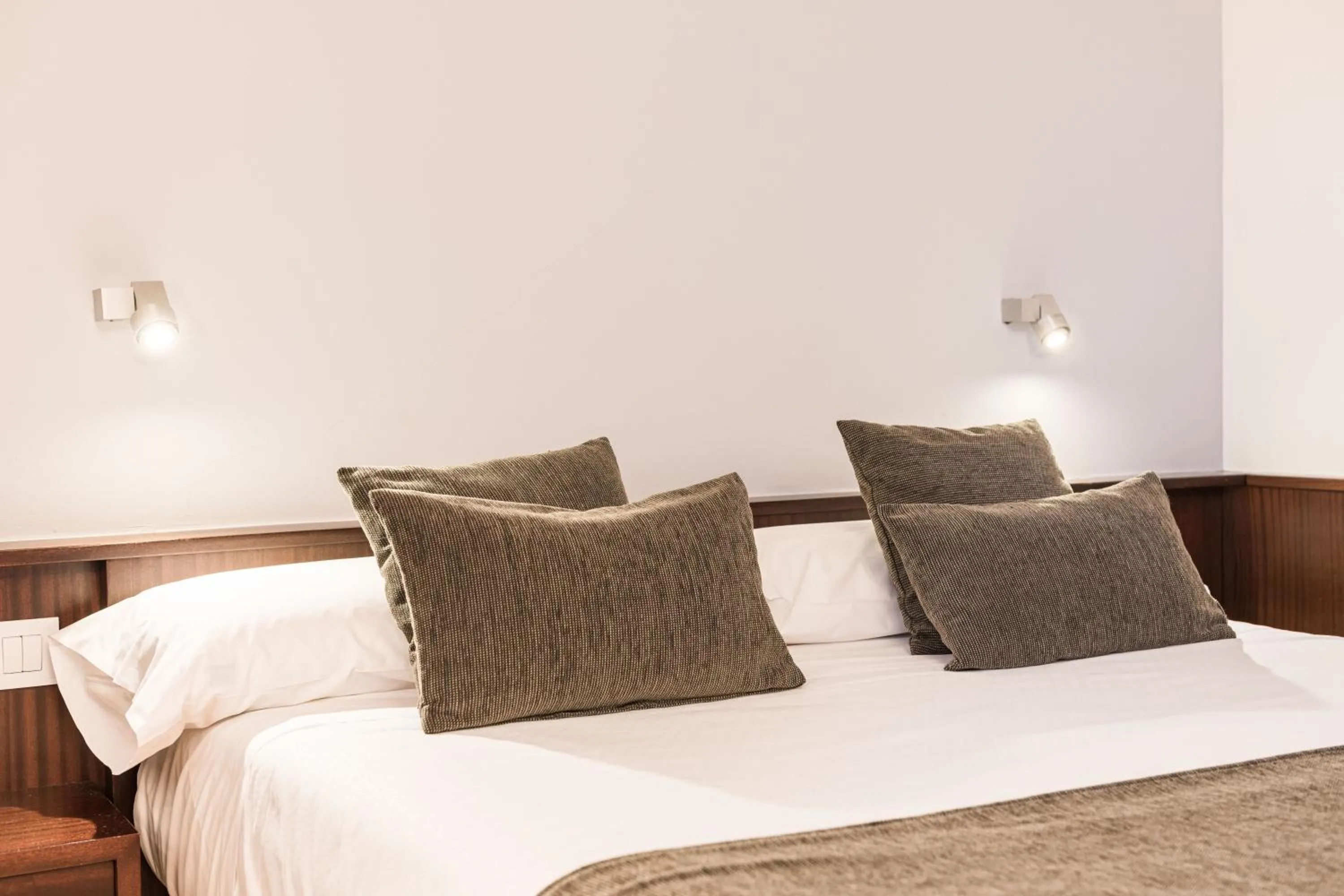 Bed in Hotel Emporda