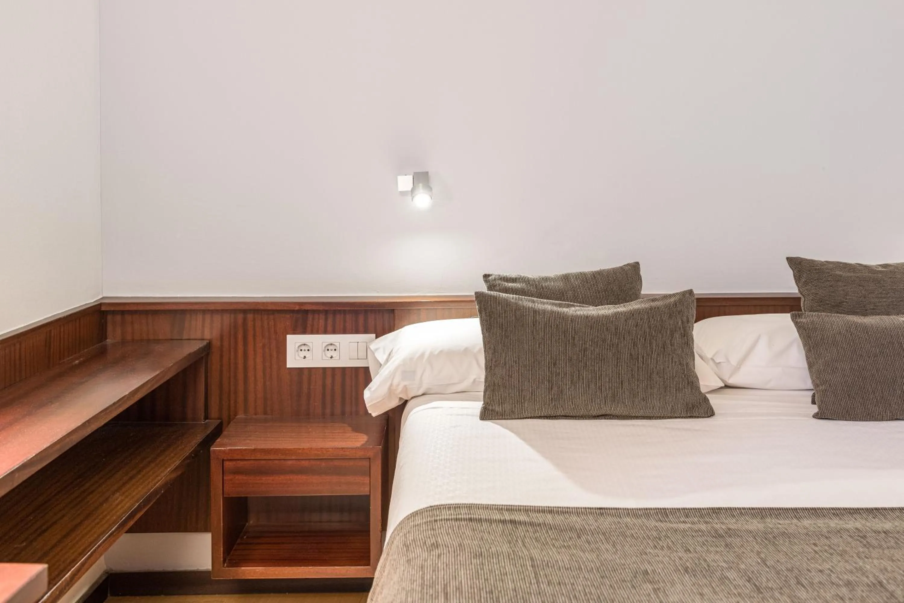 Bed in Hotel Emporda