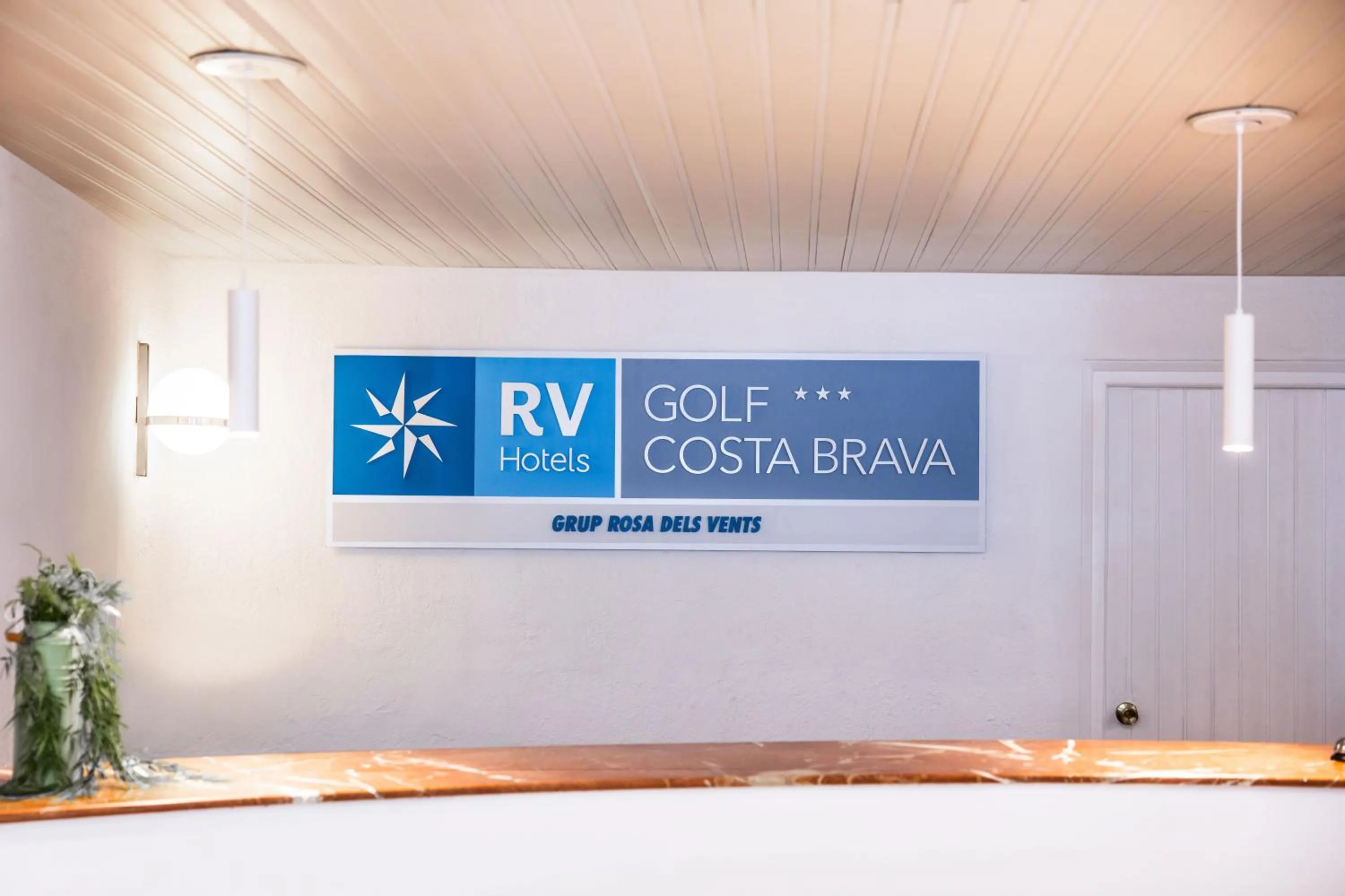 Lobby or reception in RVHotels Golf Costa Brava