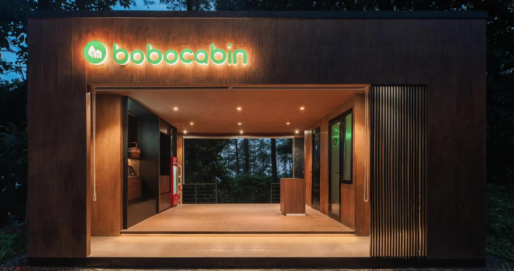 Lobby or reception in Bobocabin Pacet, Mojokerto