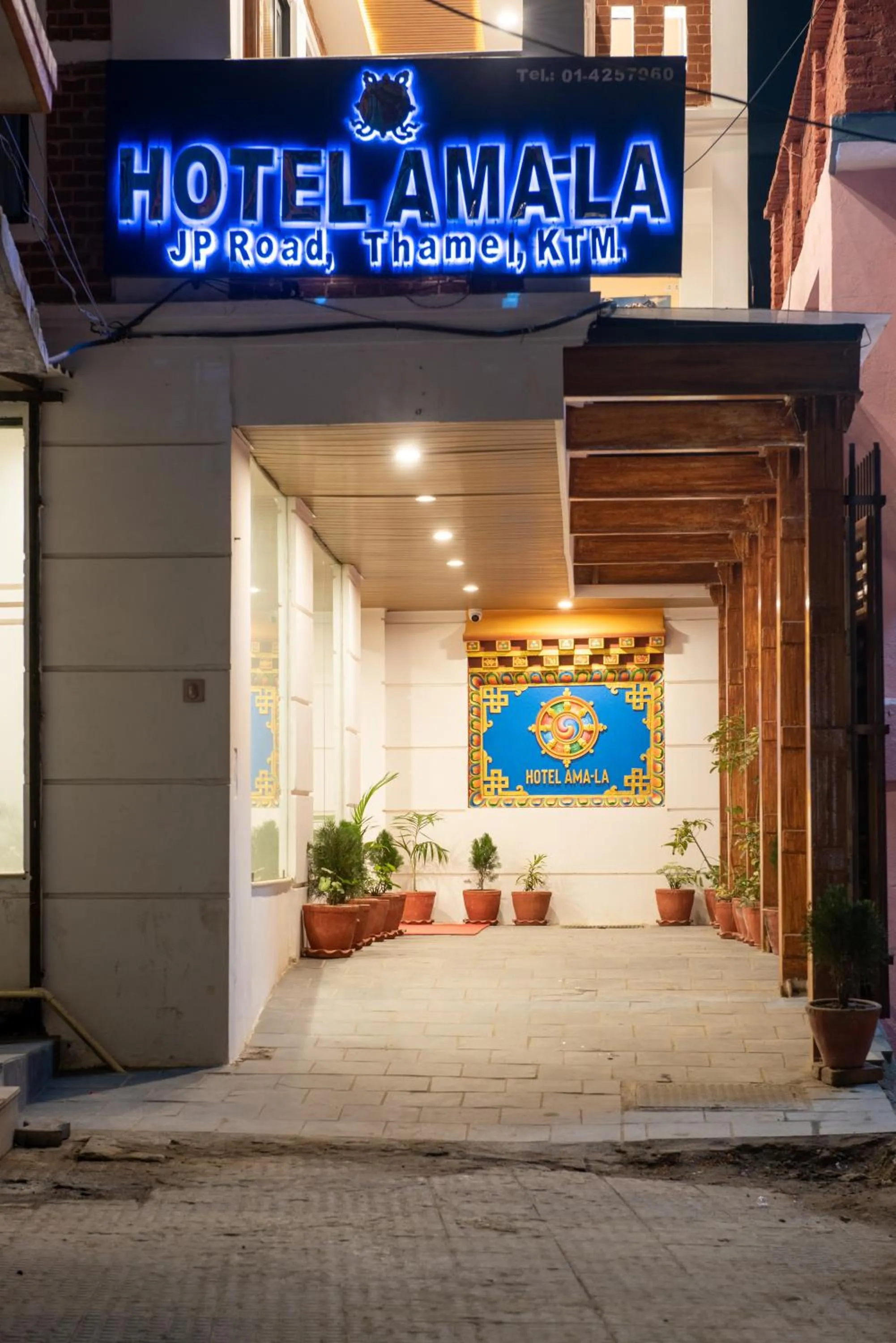 Facade/entrance in Hotel Ama-La, Thamel, Kathmandu