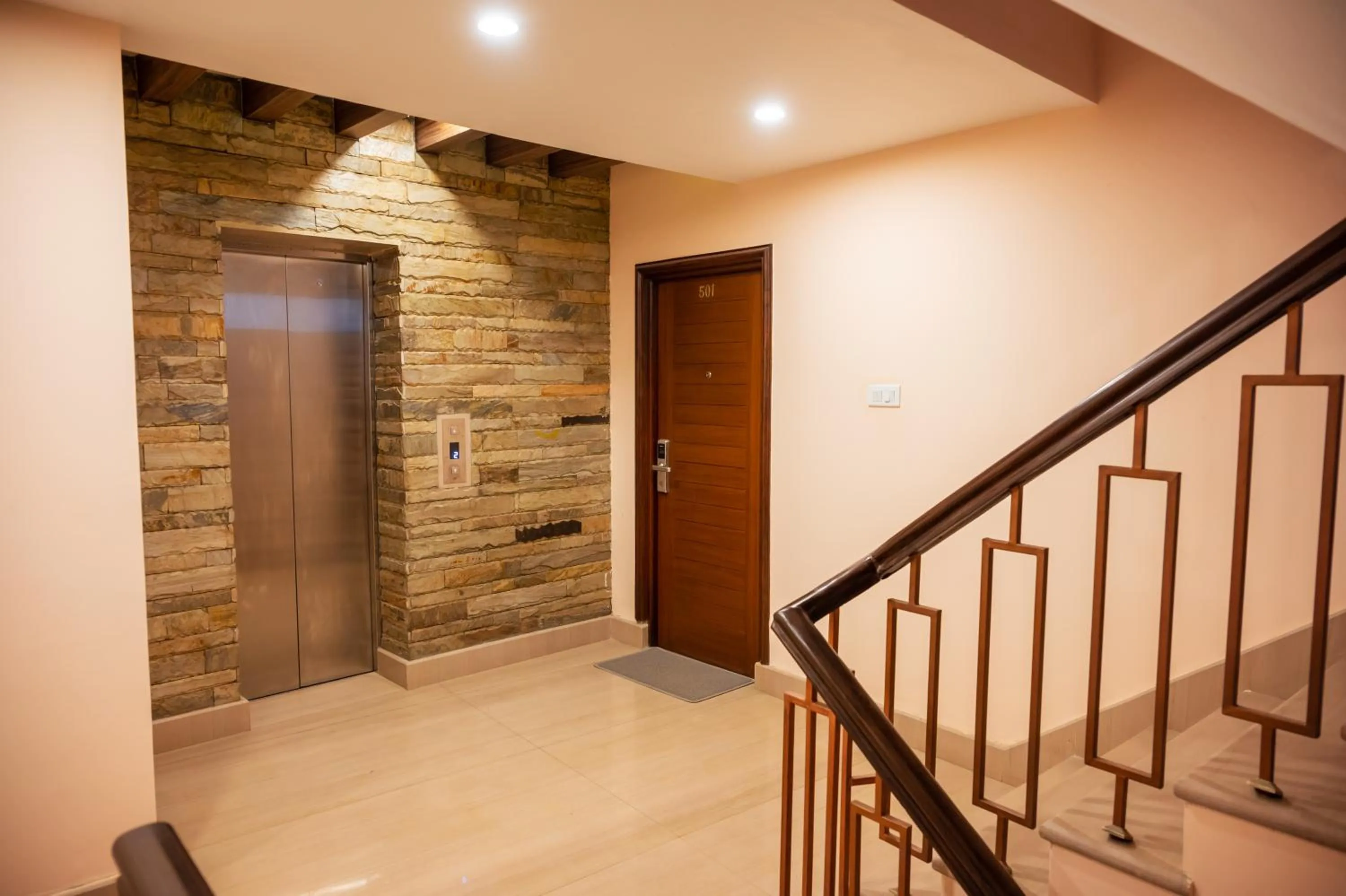 elevator in Hotel Ama-La, Thamel, Kathmandu