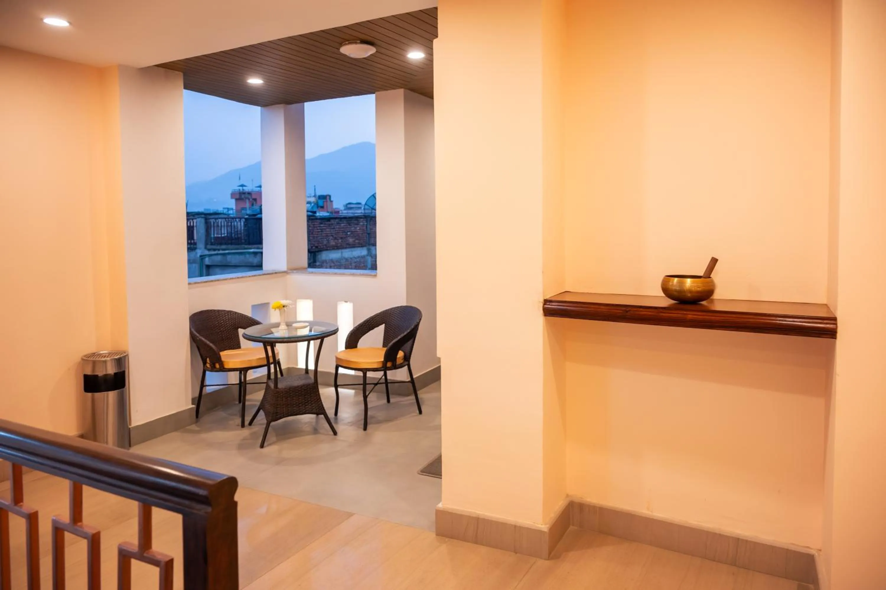 Seating area in Hotel Ama-La, Thamel, Kathmandu