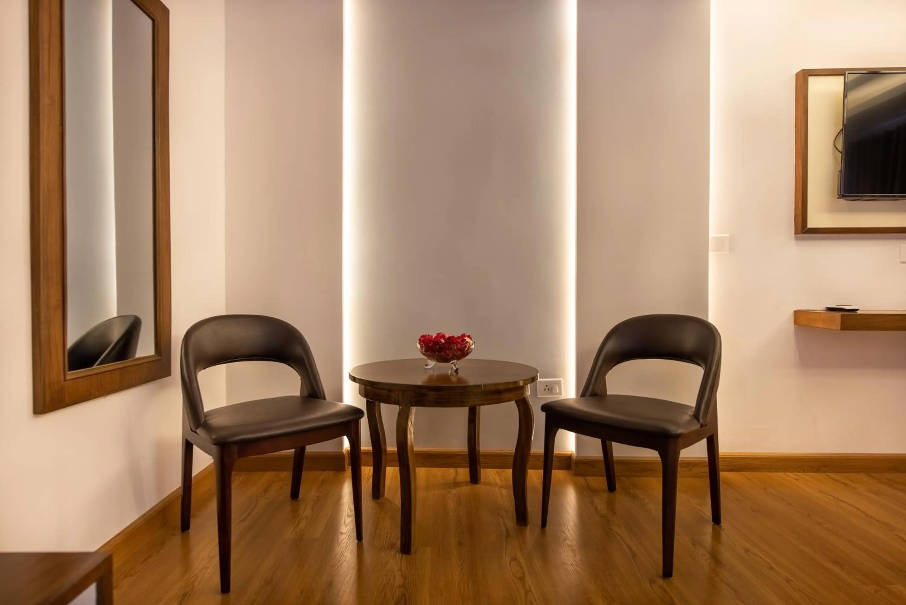 Seating area in Hotel Ama-La, Thamel, Kathmandu