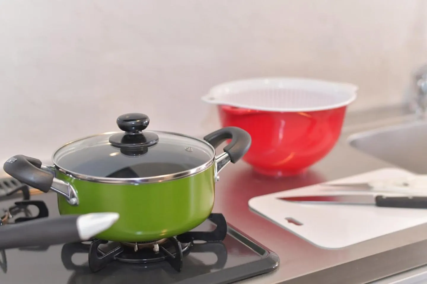 kitchen in GLASS Yamahana EAST