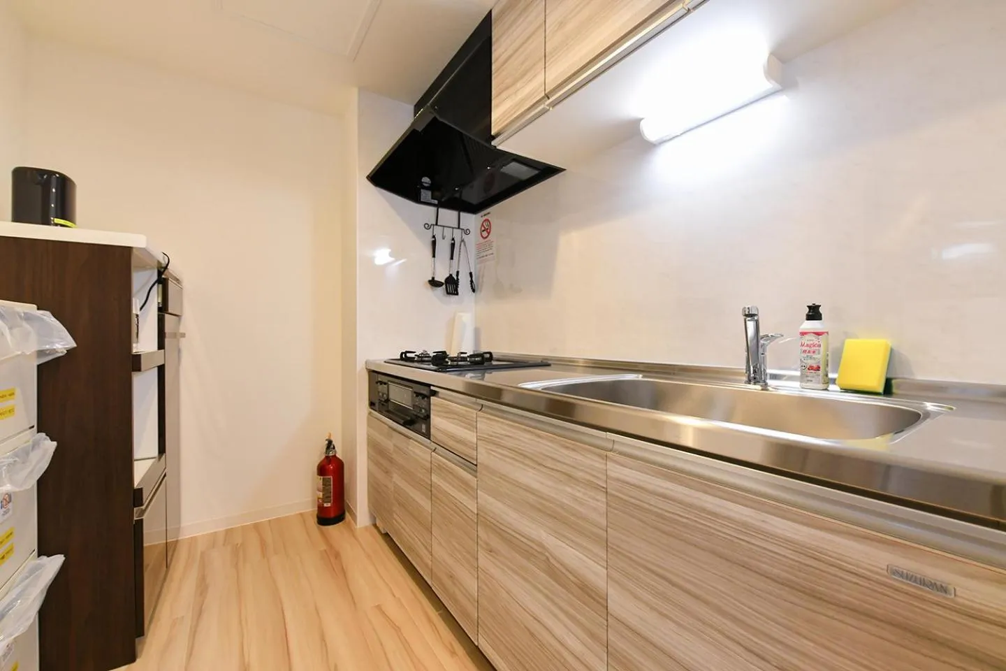 Kitchen or kitchenette in GLASS Yamahana EAST