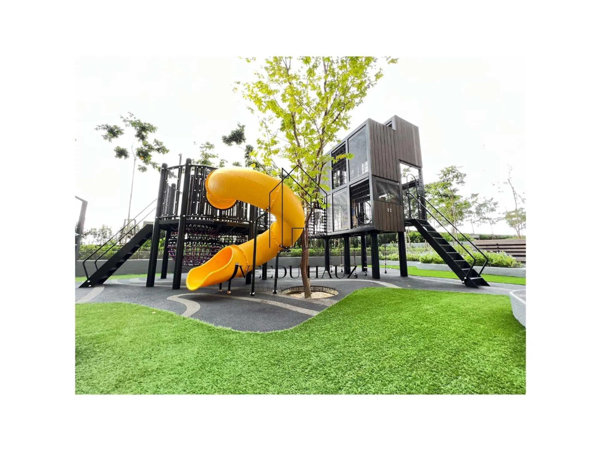 Children play ground in Lucentia Residences BBCC at Lalaport Kuala Lumpur by Veedu Hauz