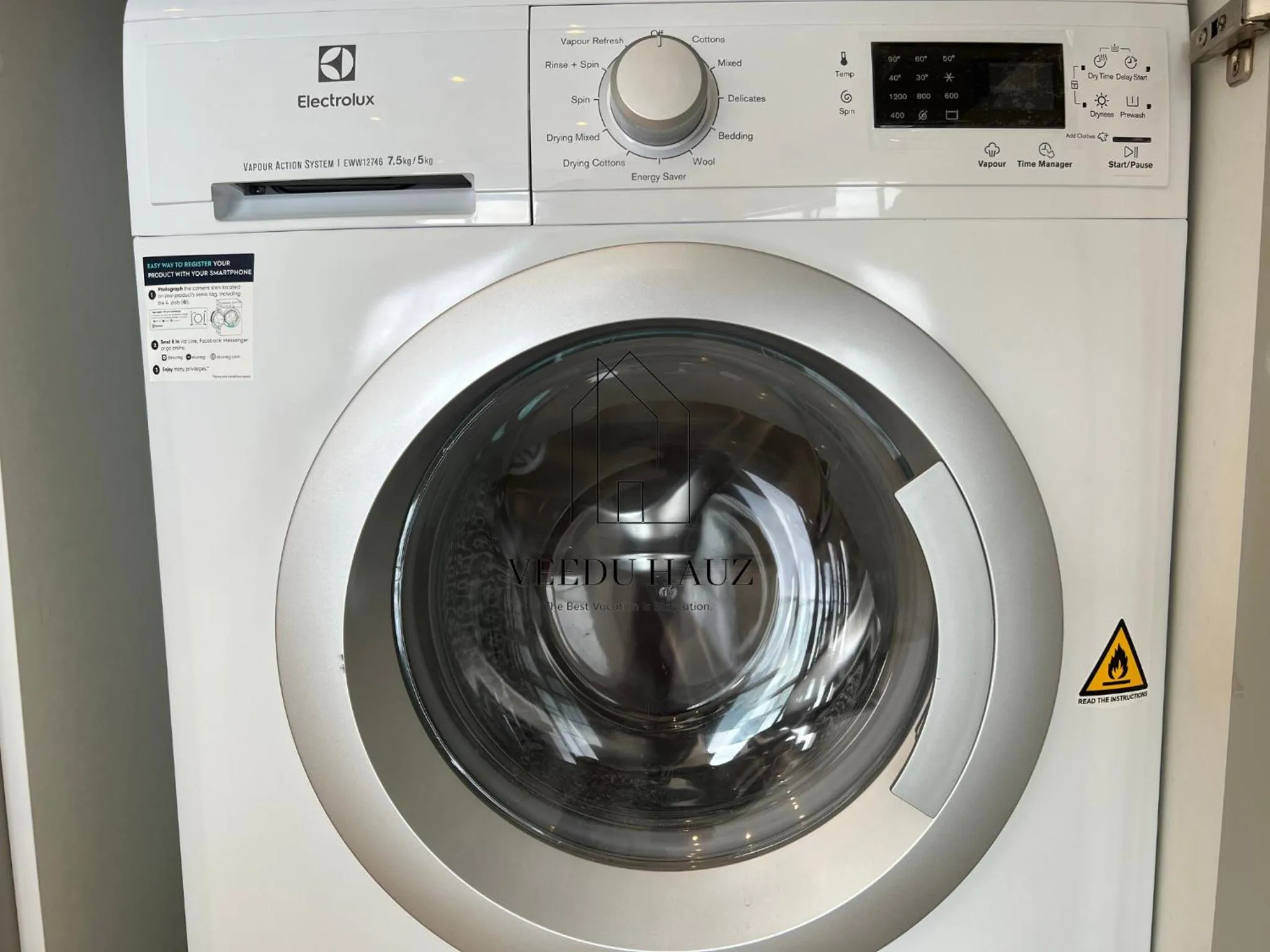 washing machine in Lucentia Residences BBCC at Lalaport Kuala Lumpur by Veedu Hauz