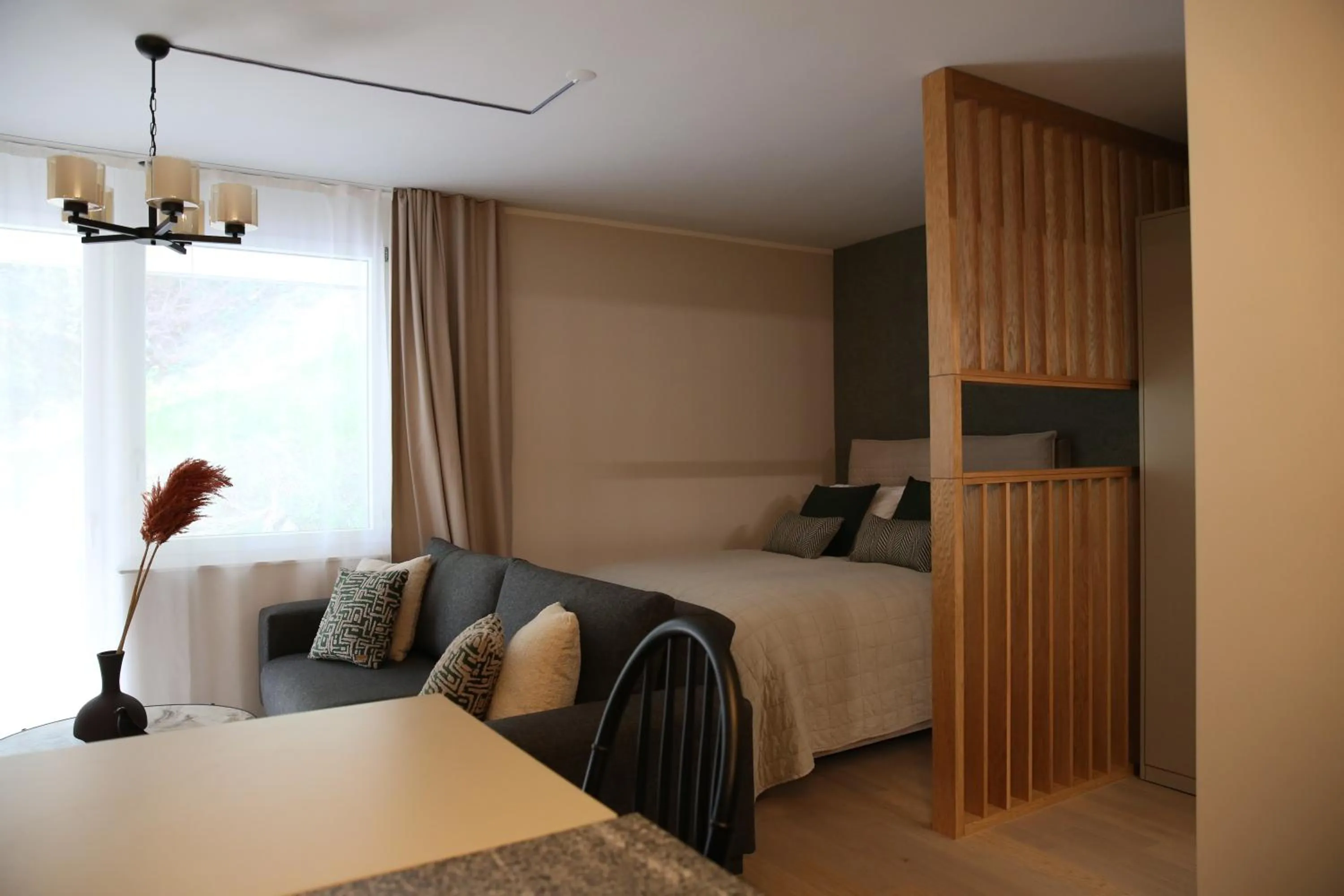Bed in Lamira Serviced Apartments Zurich City