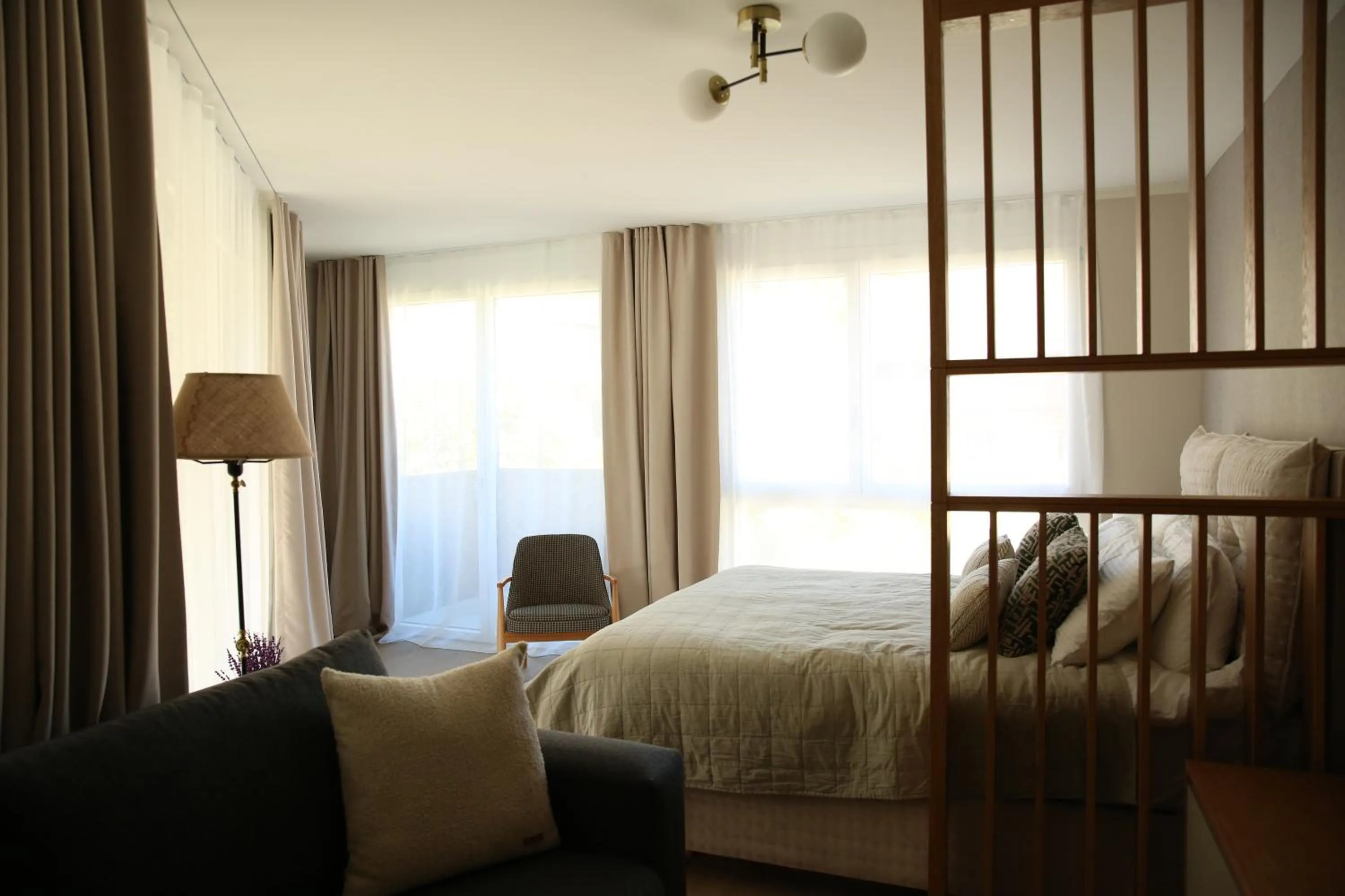 Bed in Lamira Serviced Apartments Zurich City