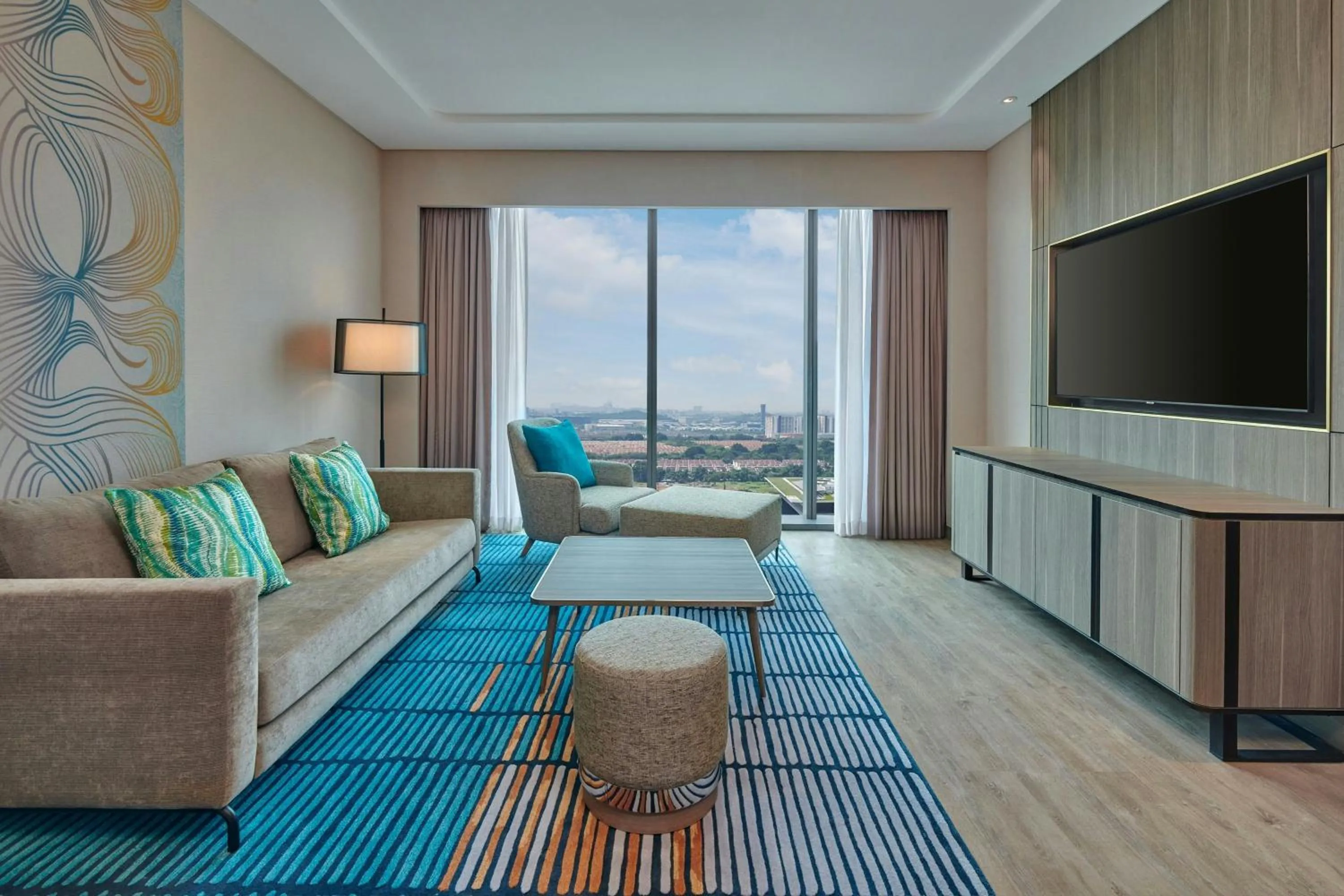 Living room in Courtyard by Marriott Setia Alam