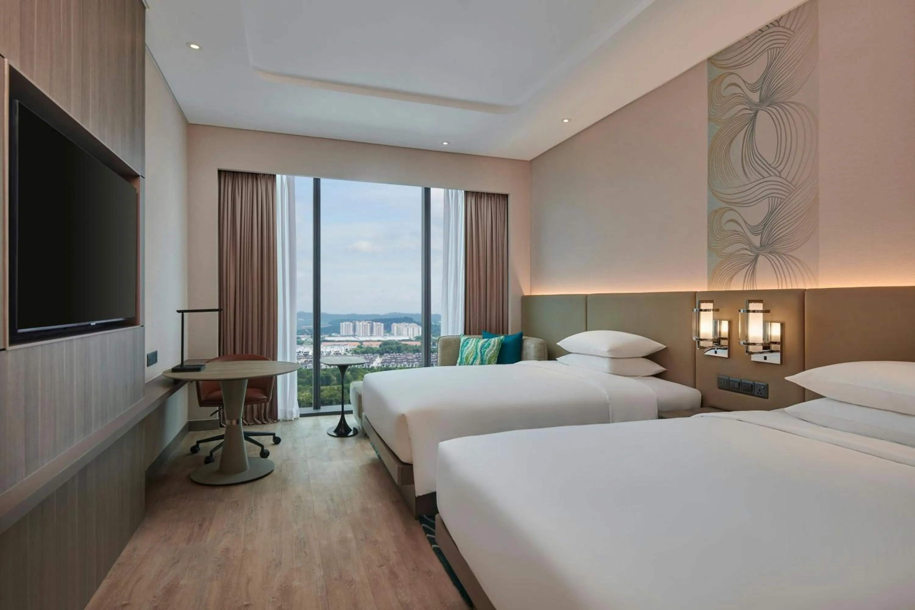 Bedroom, Bed in Courtyard by Marriott Setia Alam