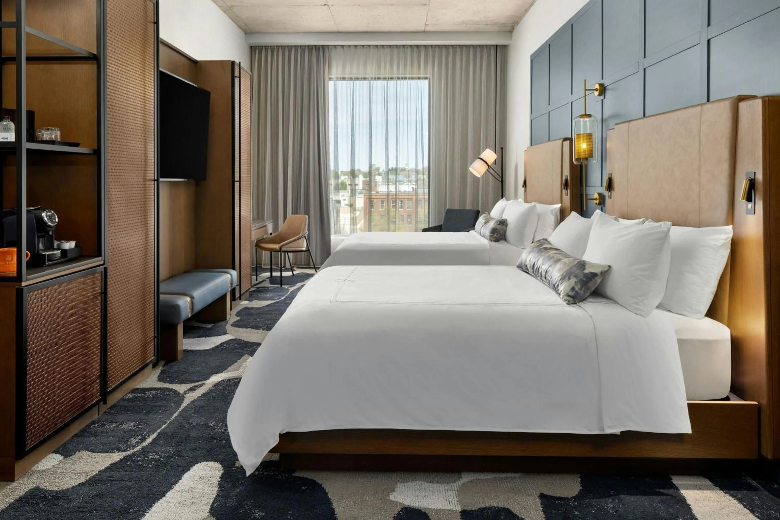 Photo of the whole room, Bed in The Trade, Autograph Collection