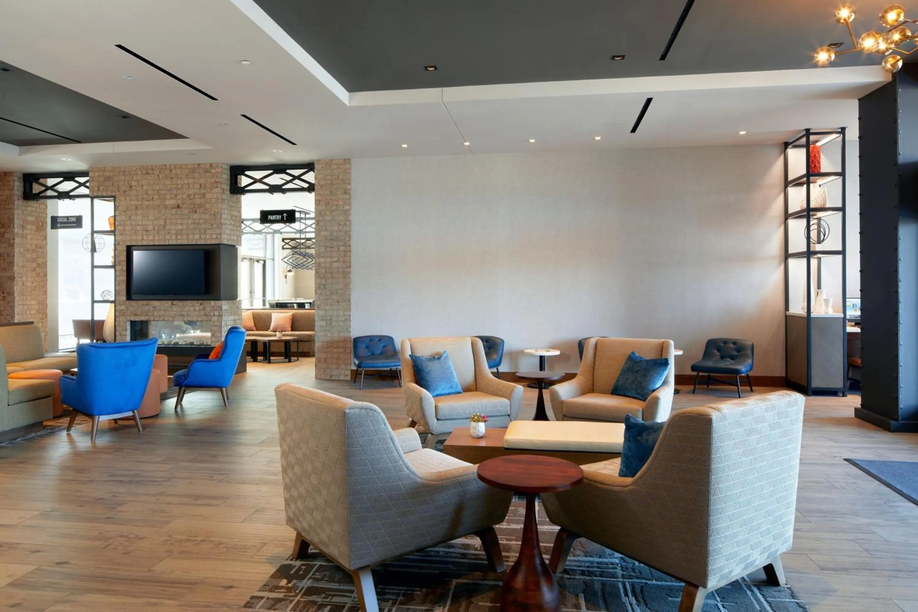 Lobby or reception in Residence Inn by Marriott San Francisco Airport Millbrae Station