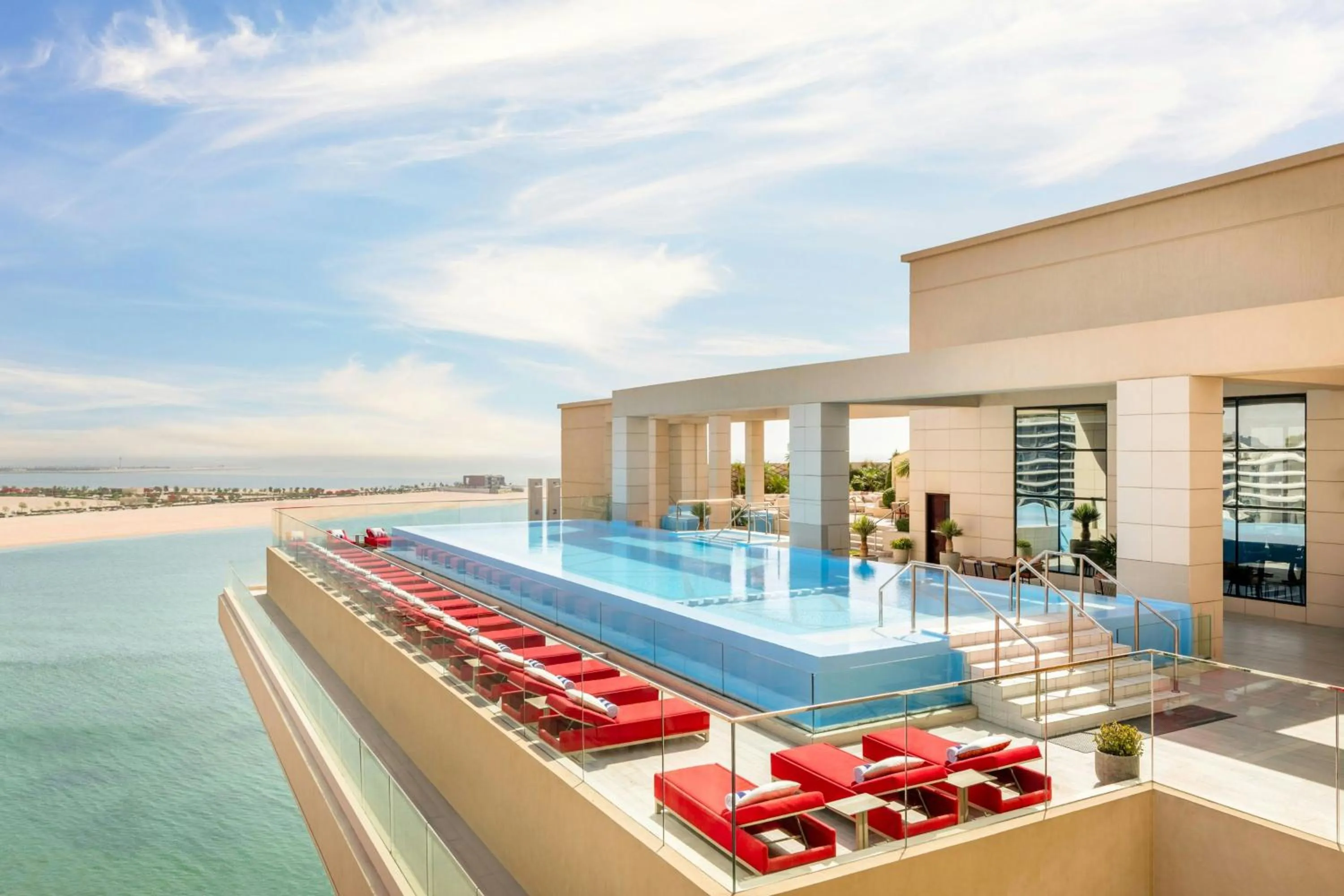 Swimming pool in Agora, Doha, Autograph Collection