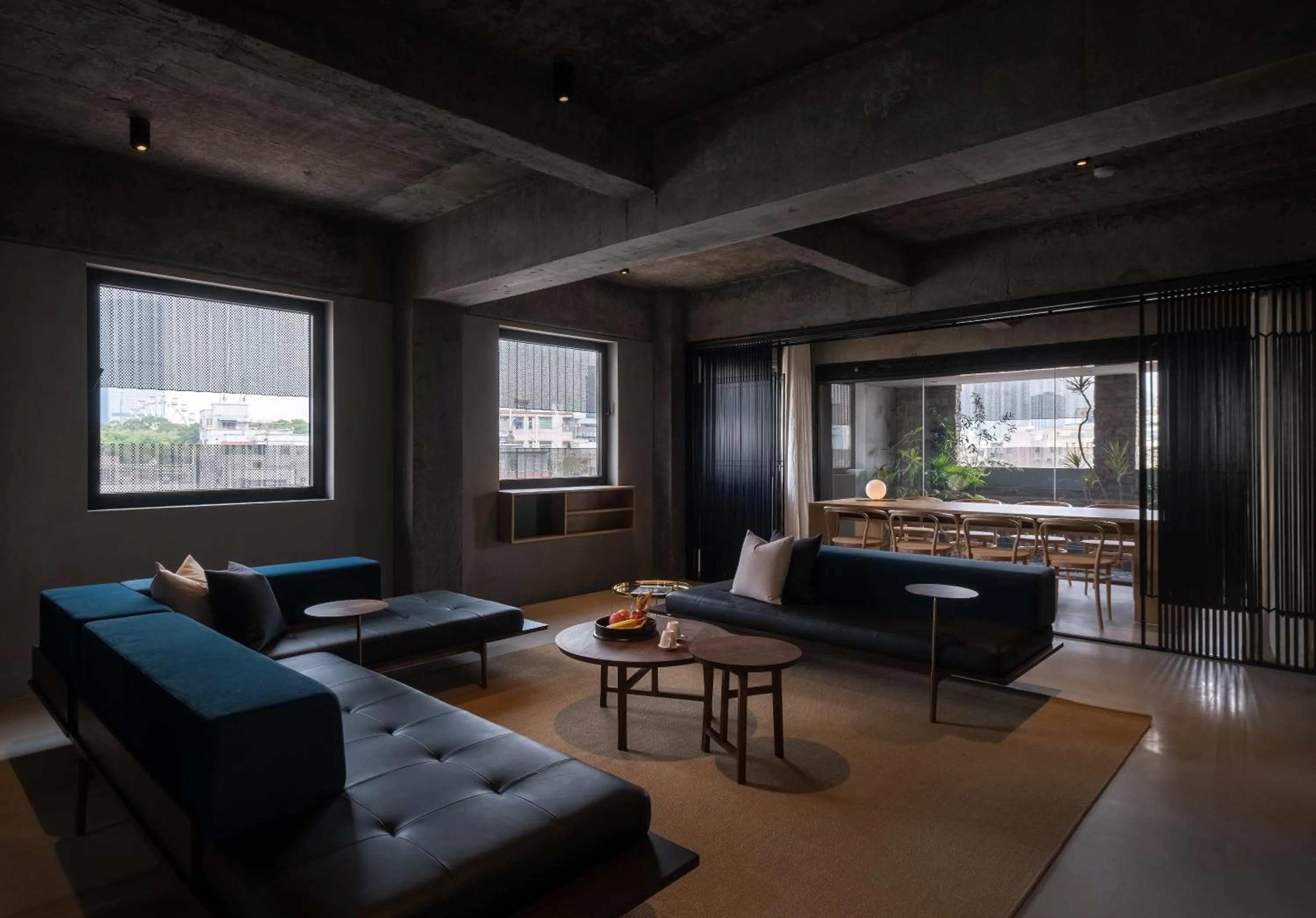 Living room in Jiangnan House Nantou