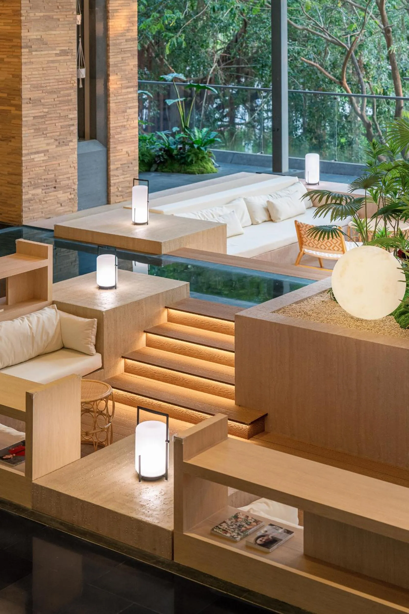 Seating area in The Yun Collection Sanya