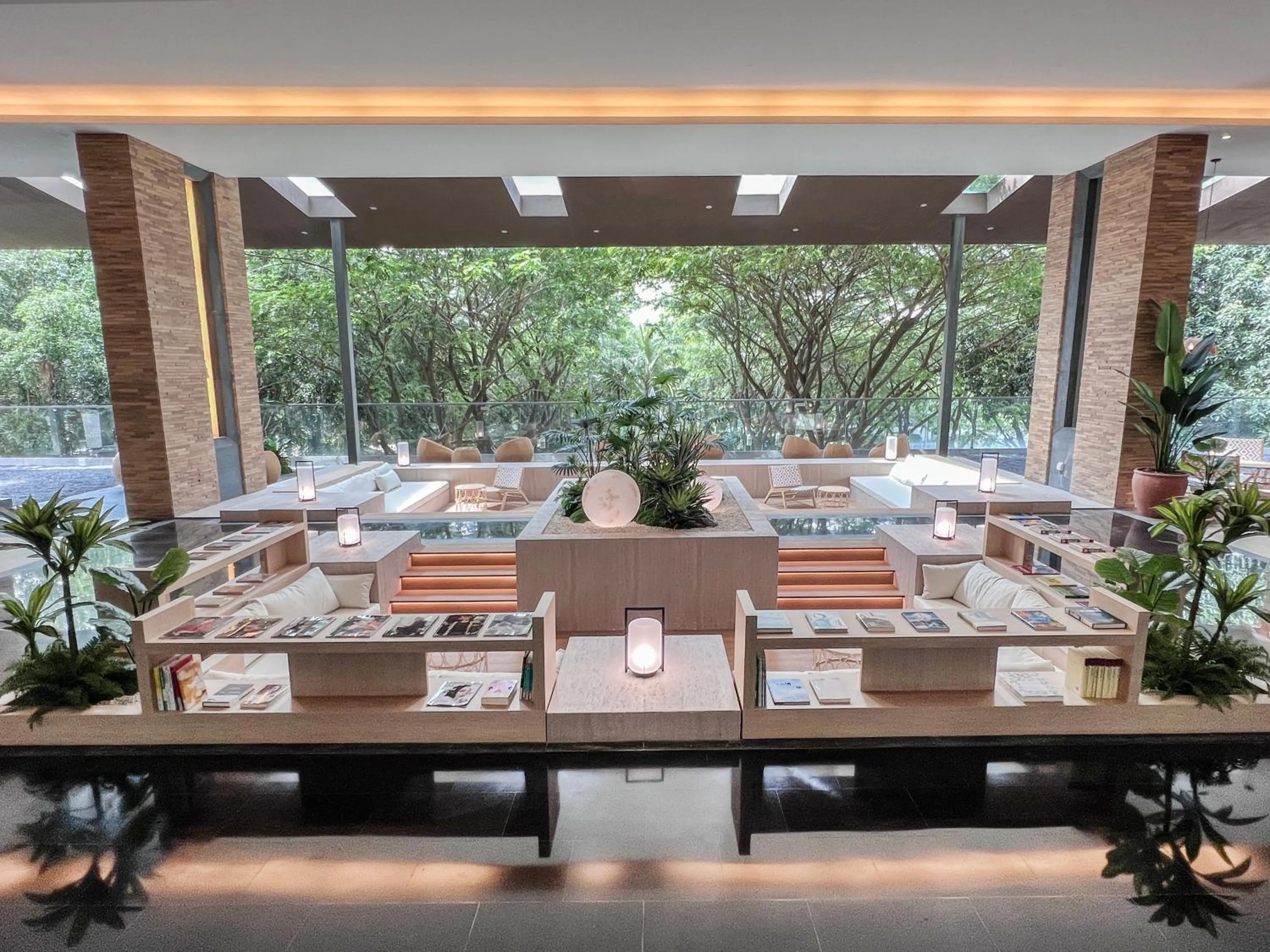 Seating area in The Yun Collection Sanya