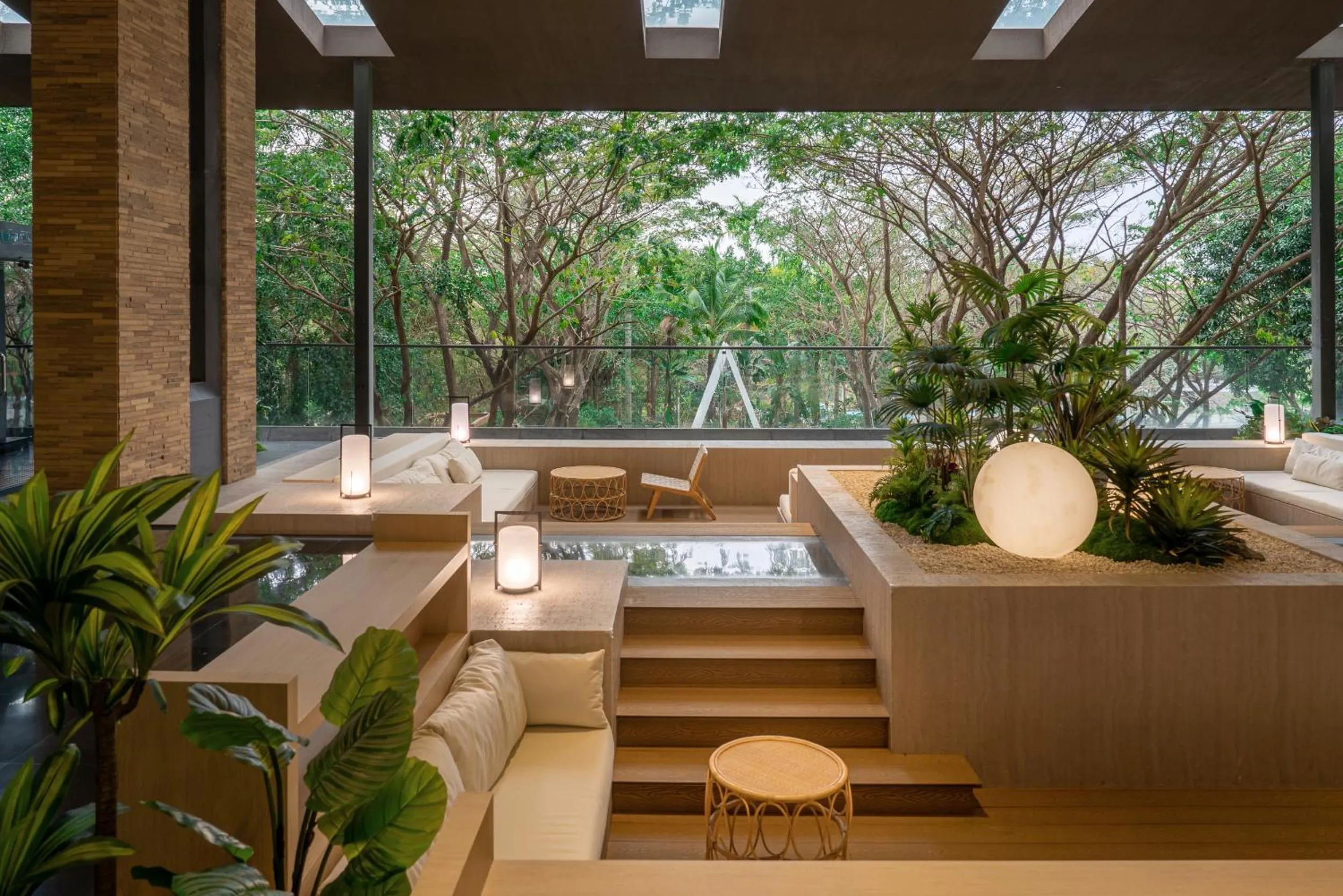 Seating area in The Yun Collection Sanya