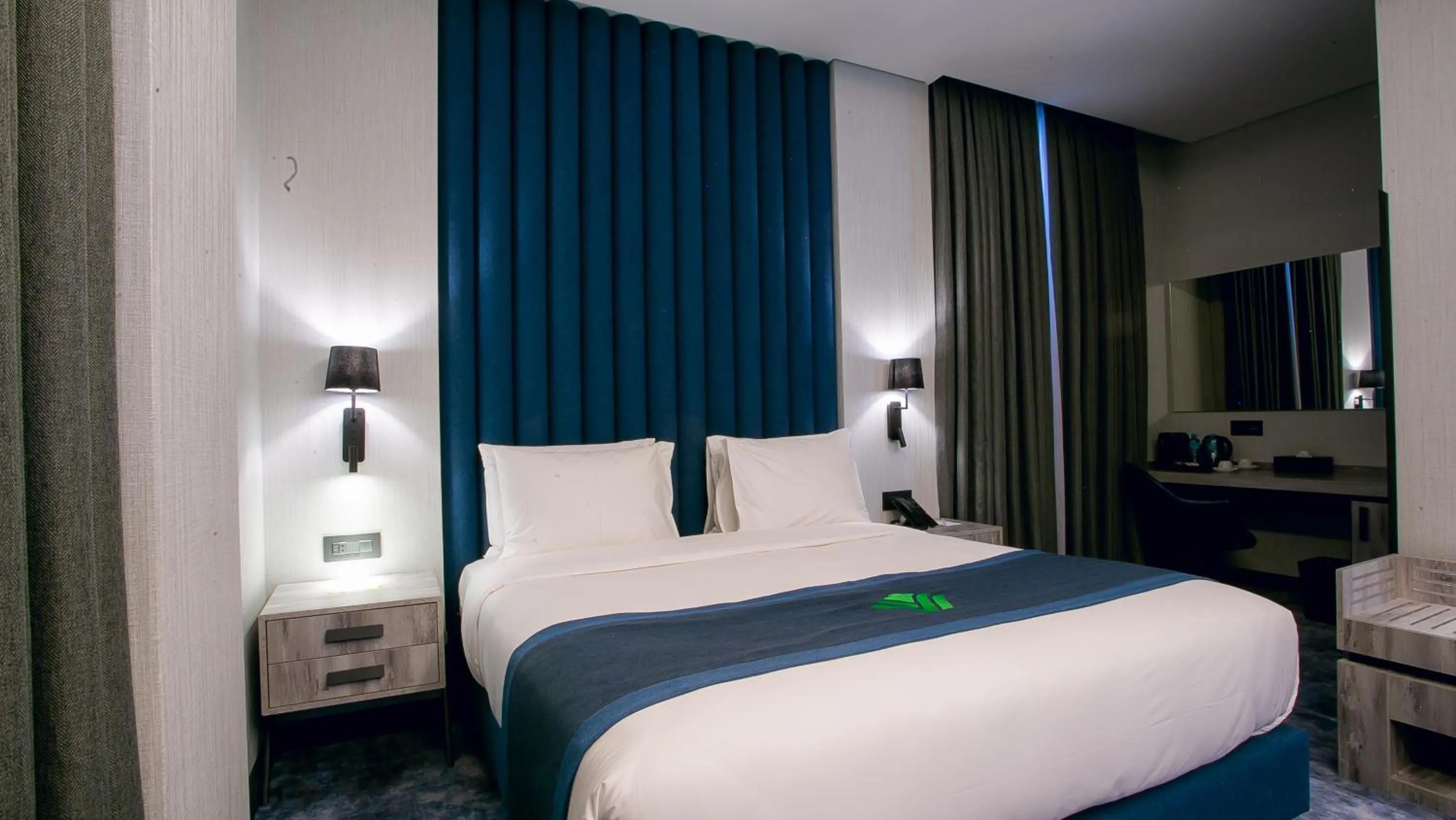 Bed in Wyndham Garden Baku