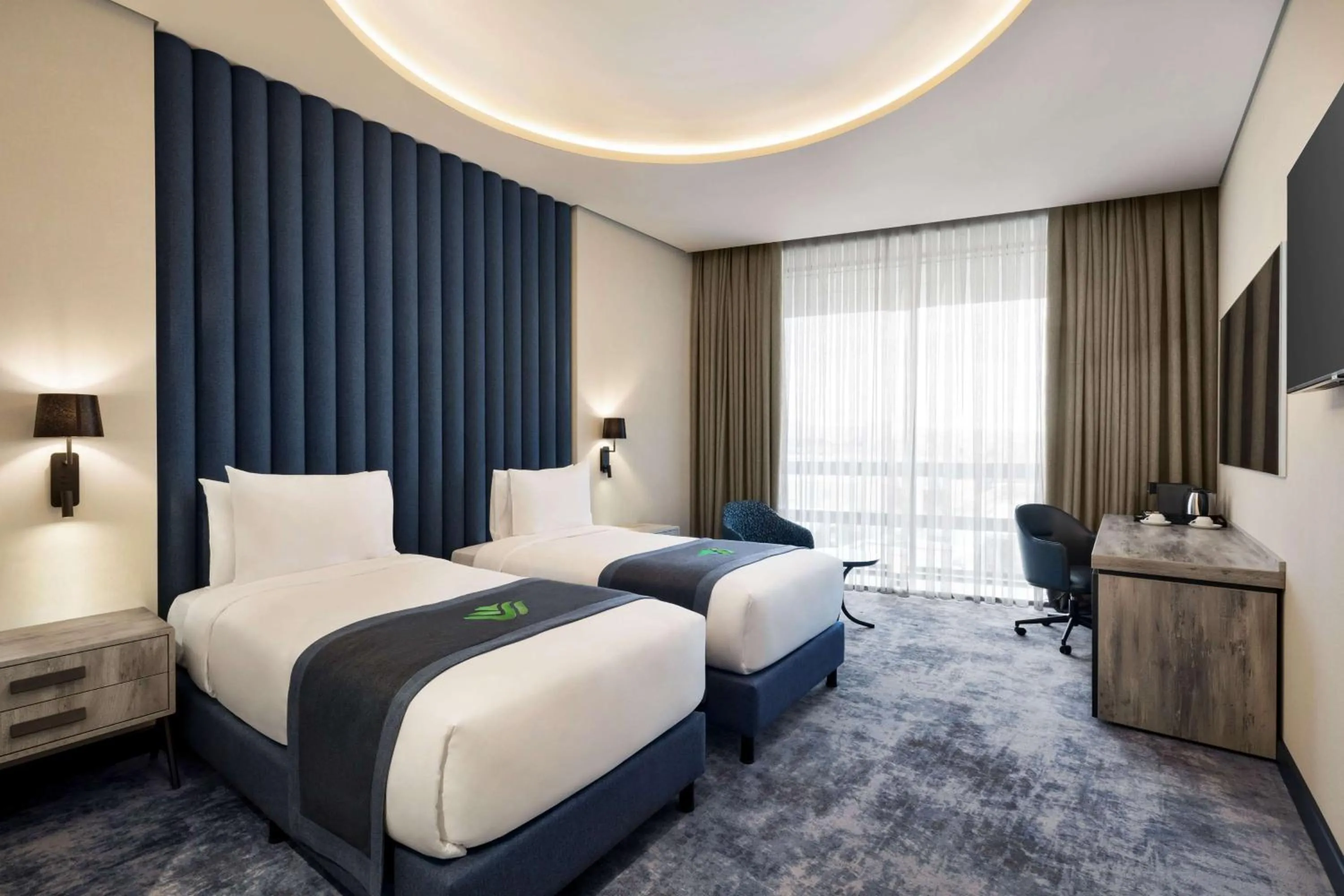 Photo of the whole room, Bed in Wyndham Garden Baku