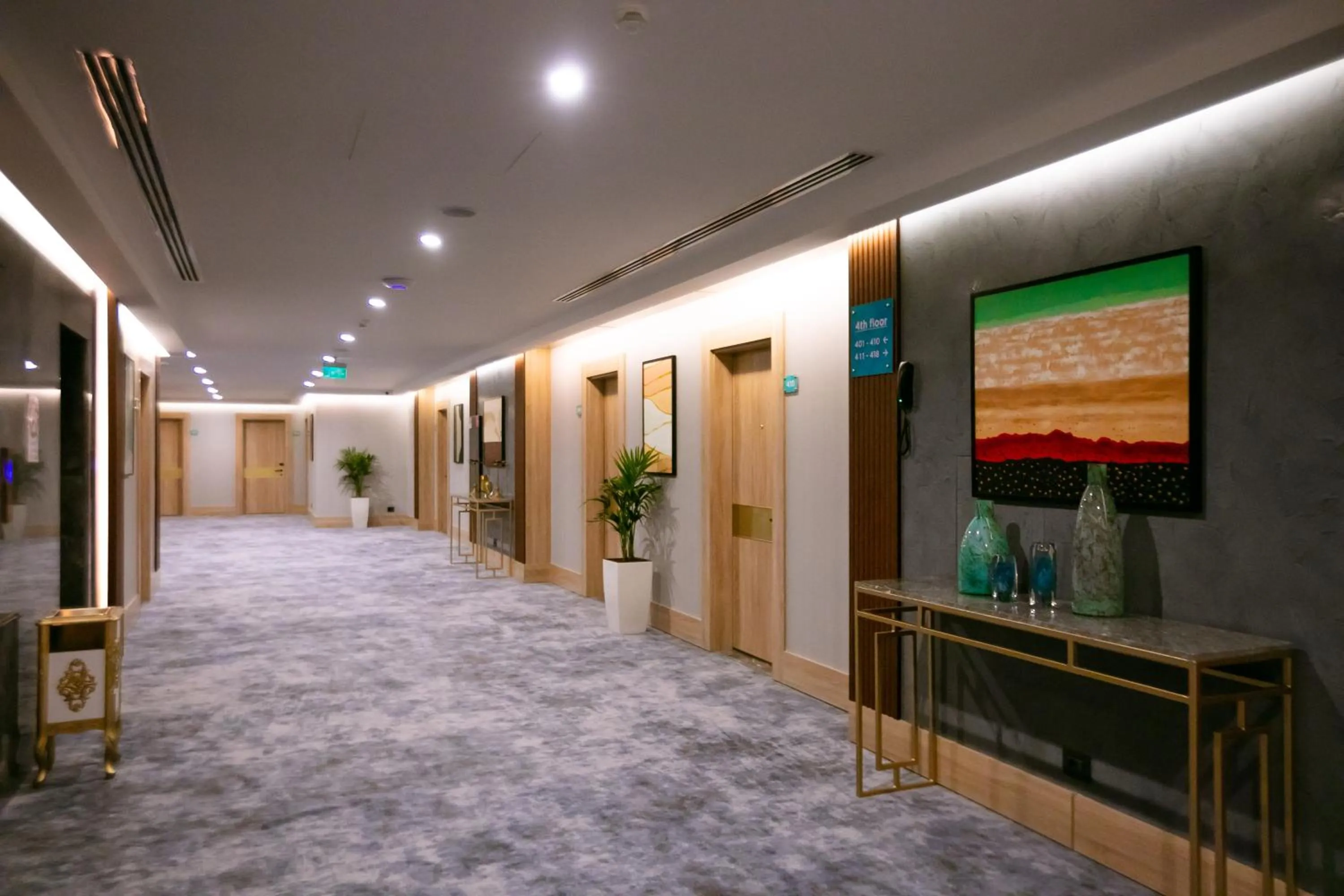 elevator in Wyndham Garden Baku