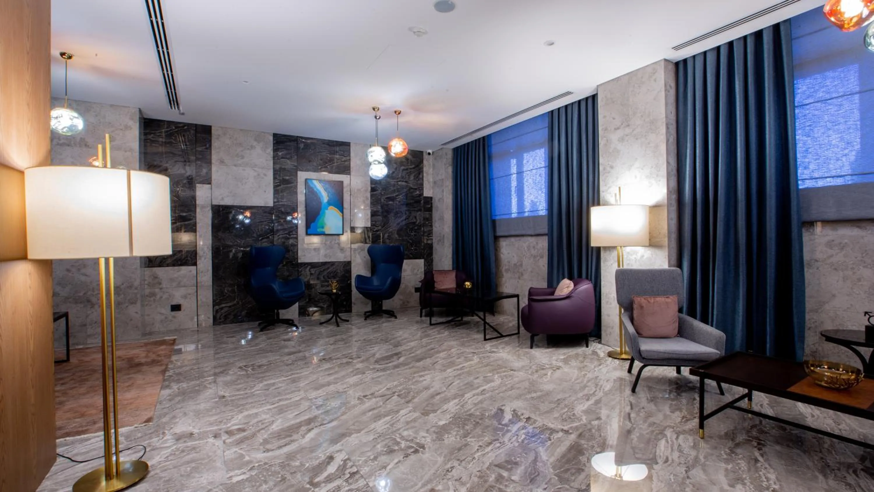 Lounge or bar in Wyndham Garden Baku