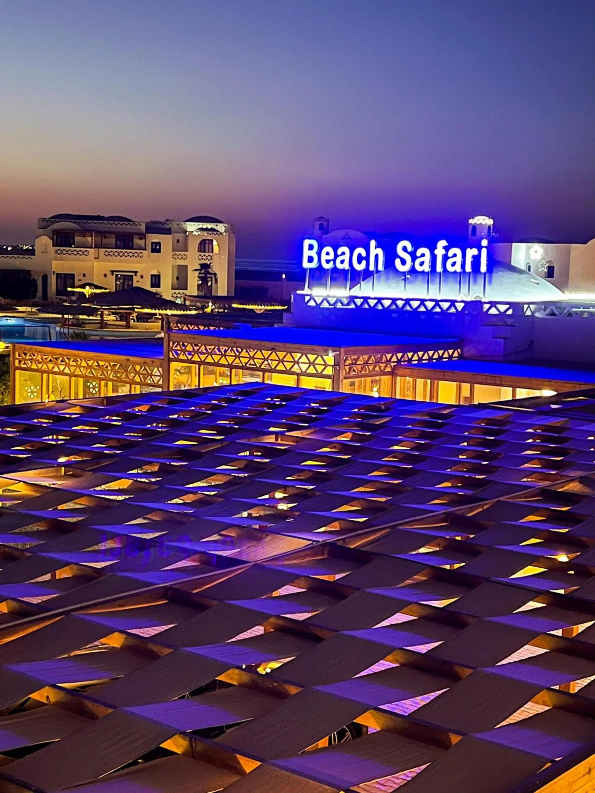 Night in Beach safari nubian resort