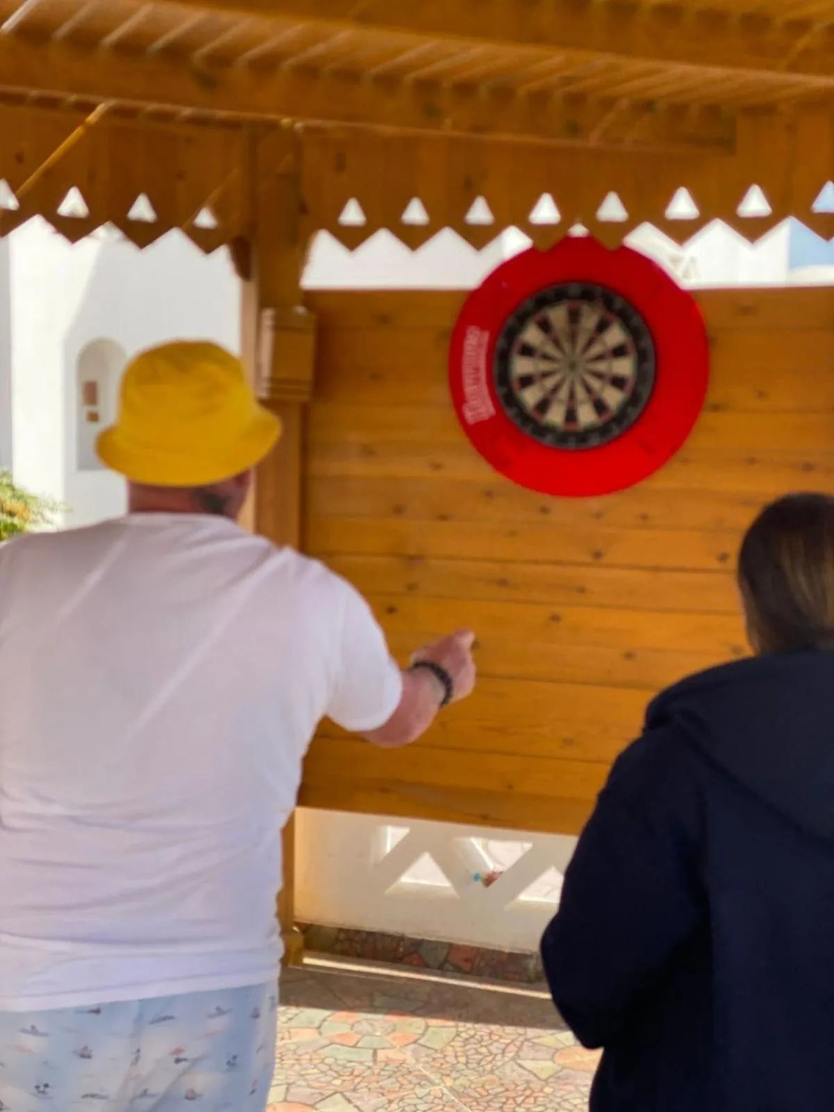 Darts in Beach safari nubian resort