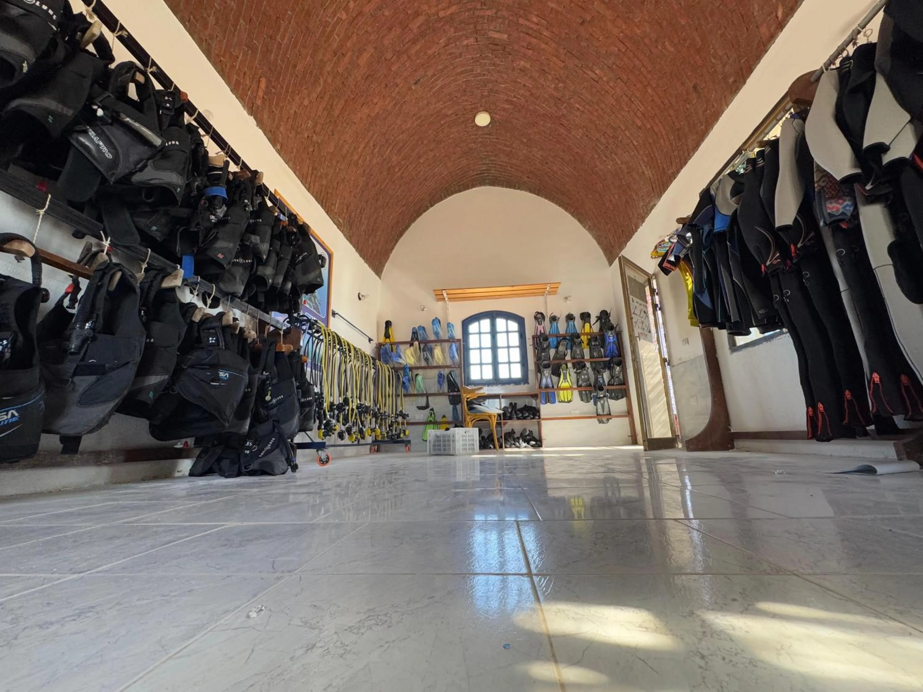 Diving in Beach safari nubian resort