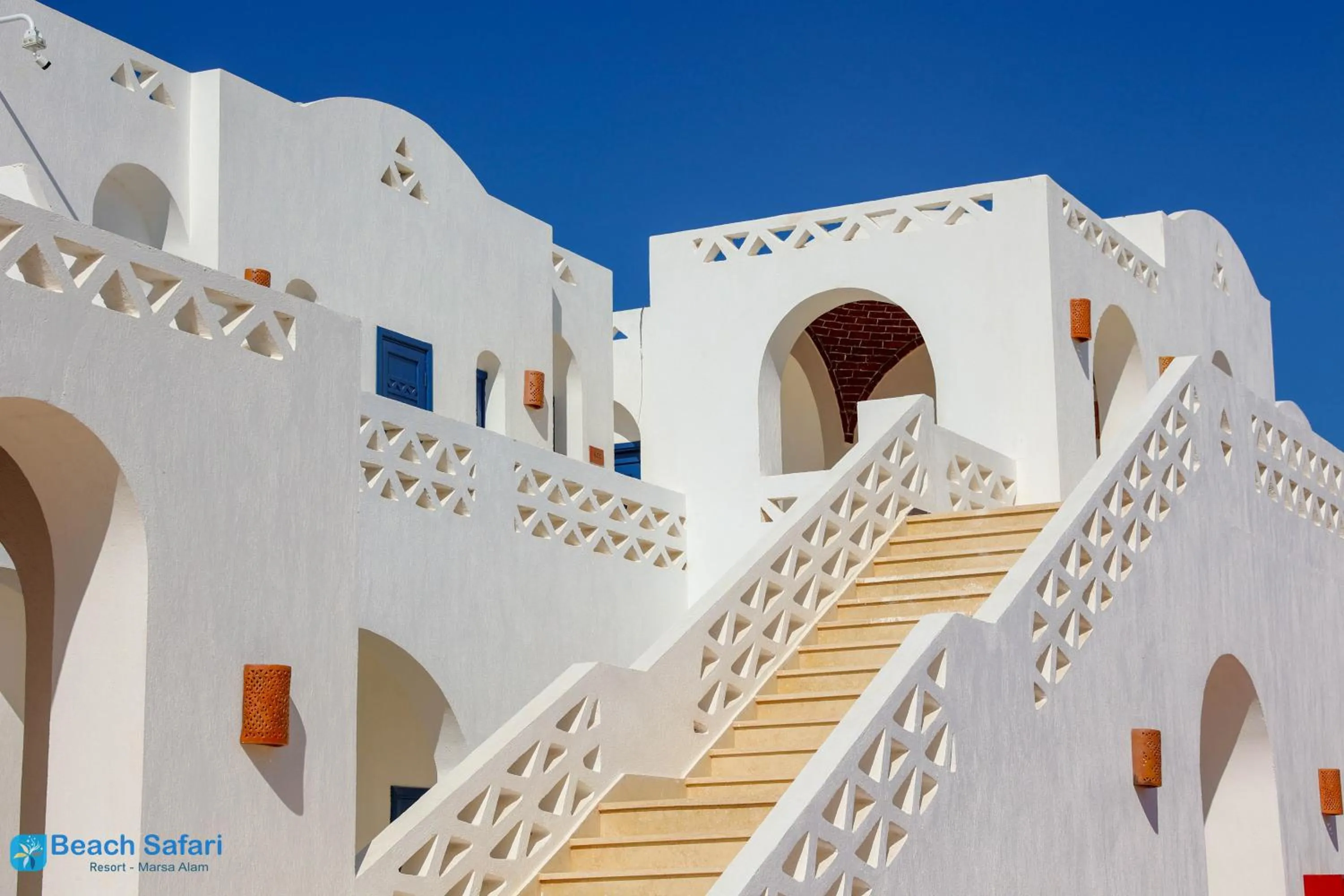 Property building in Beach safari nubian resort