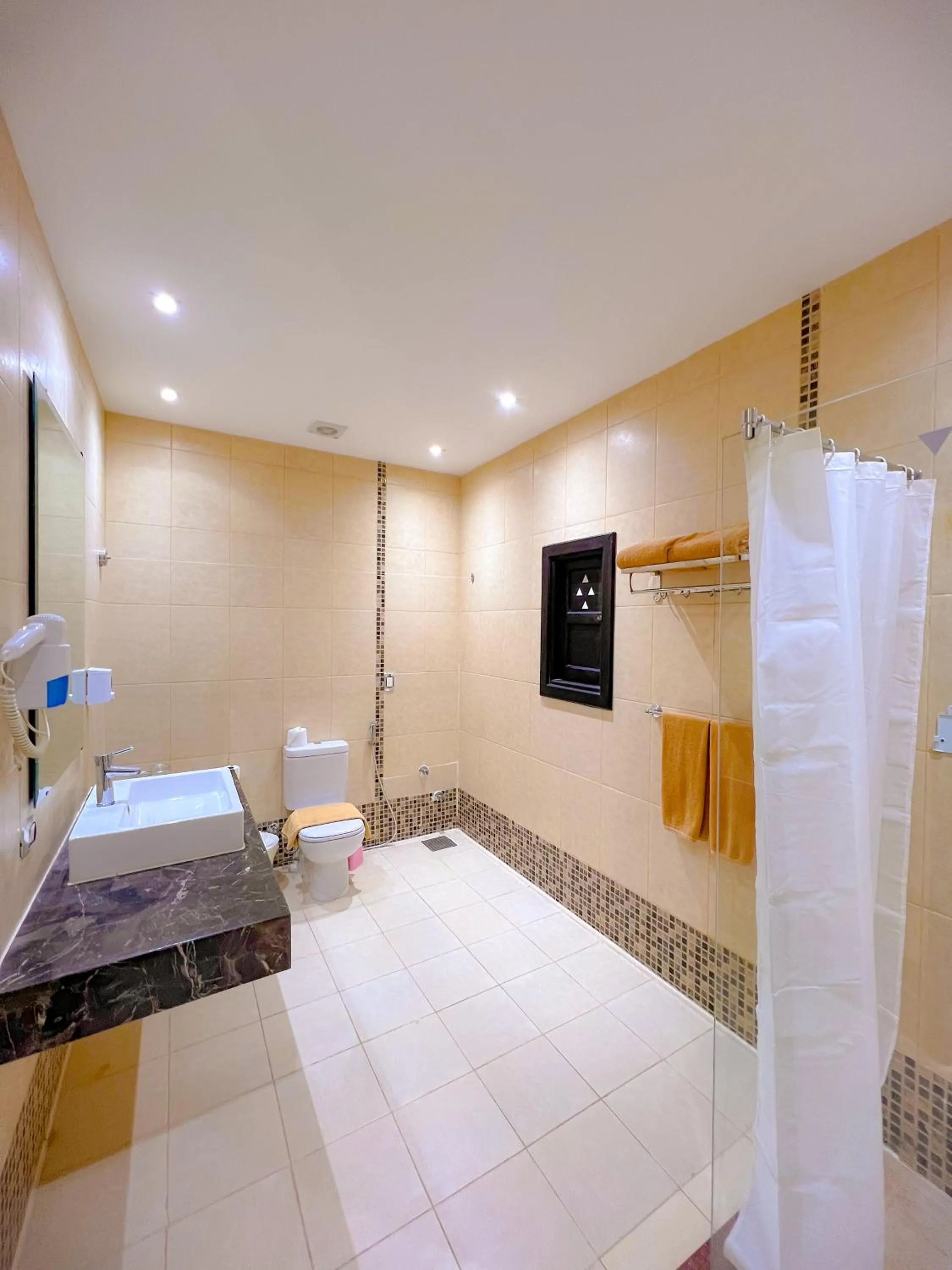 Bathroom in Beach safari nubian resort