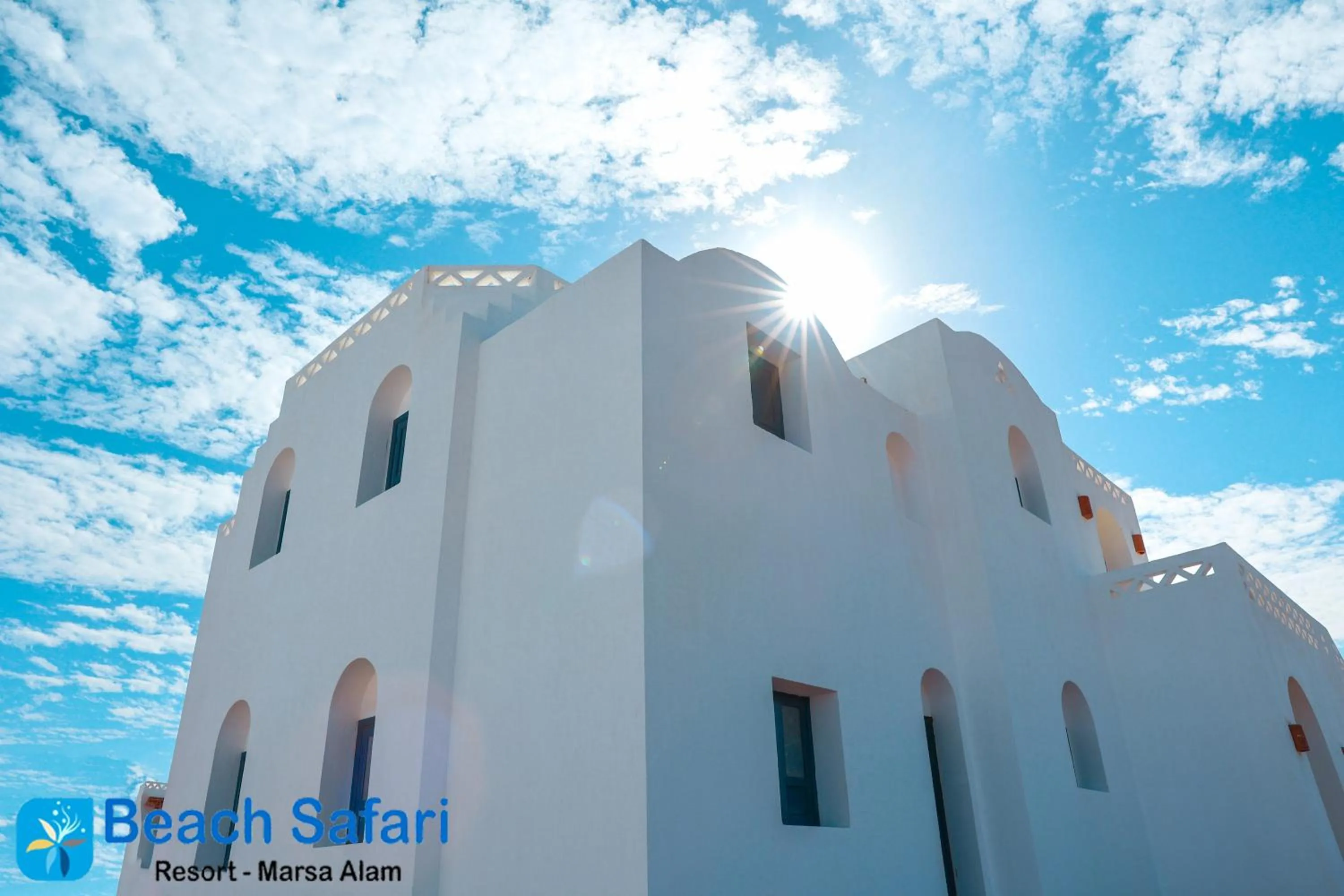 Property building in Beach safari nubian resort
