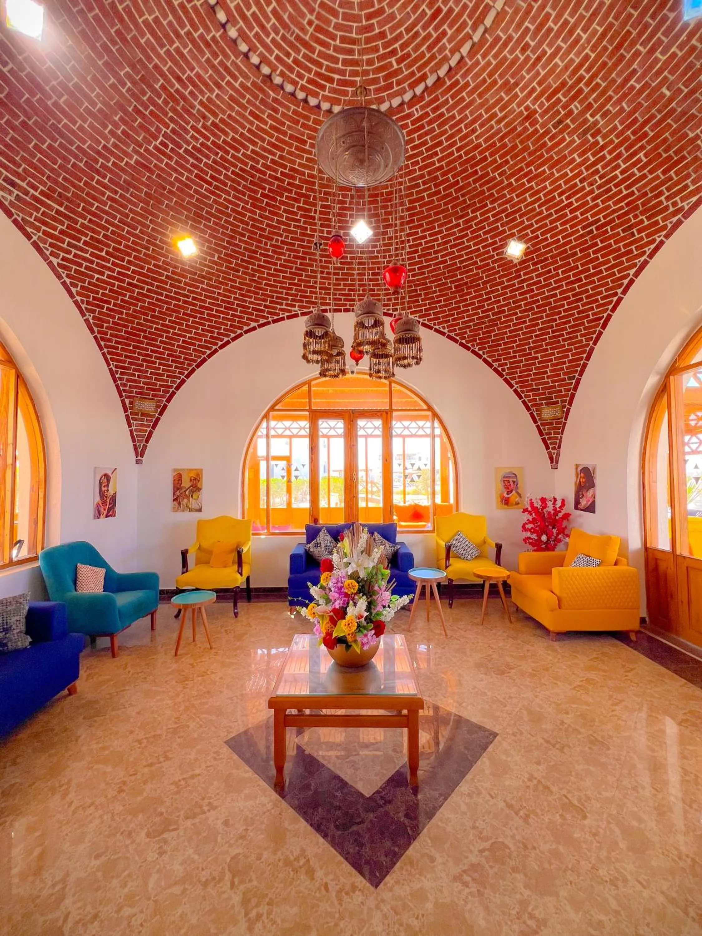 Lobby or reception in Beach safari nubian resort