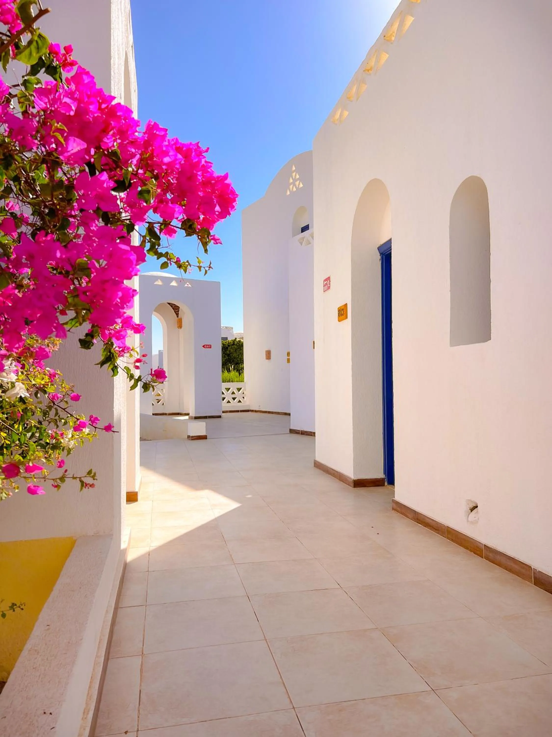 Property building in Beach safari nubian resort