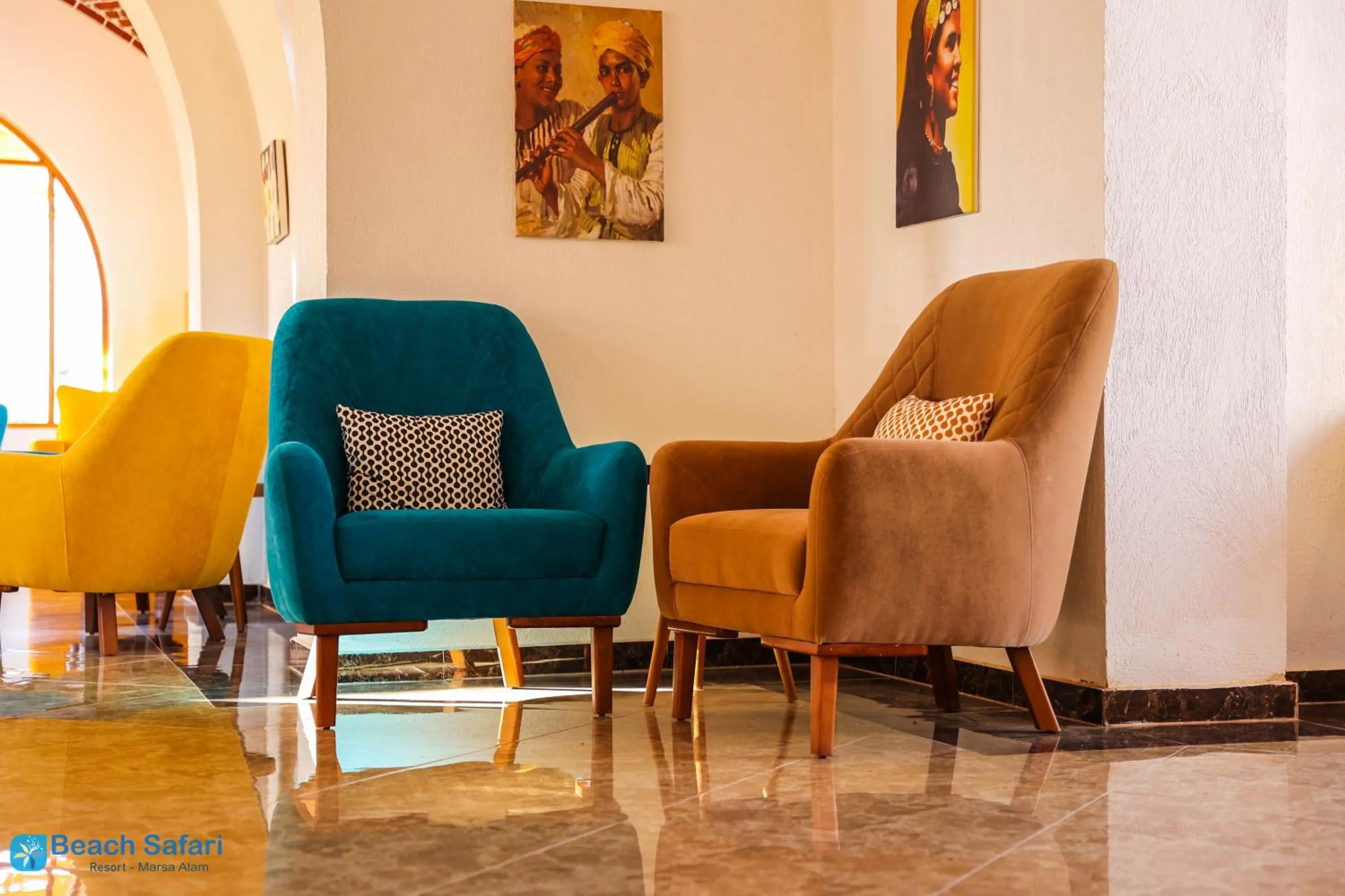 Lobby or reception in Beach safari nubian resort