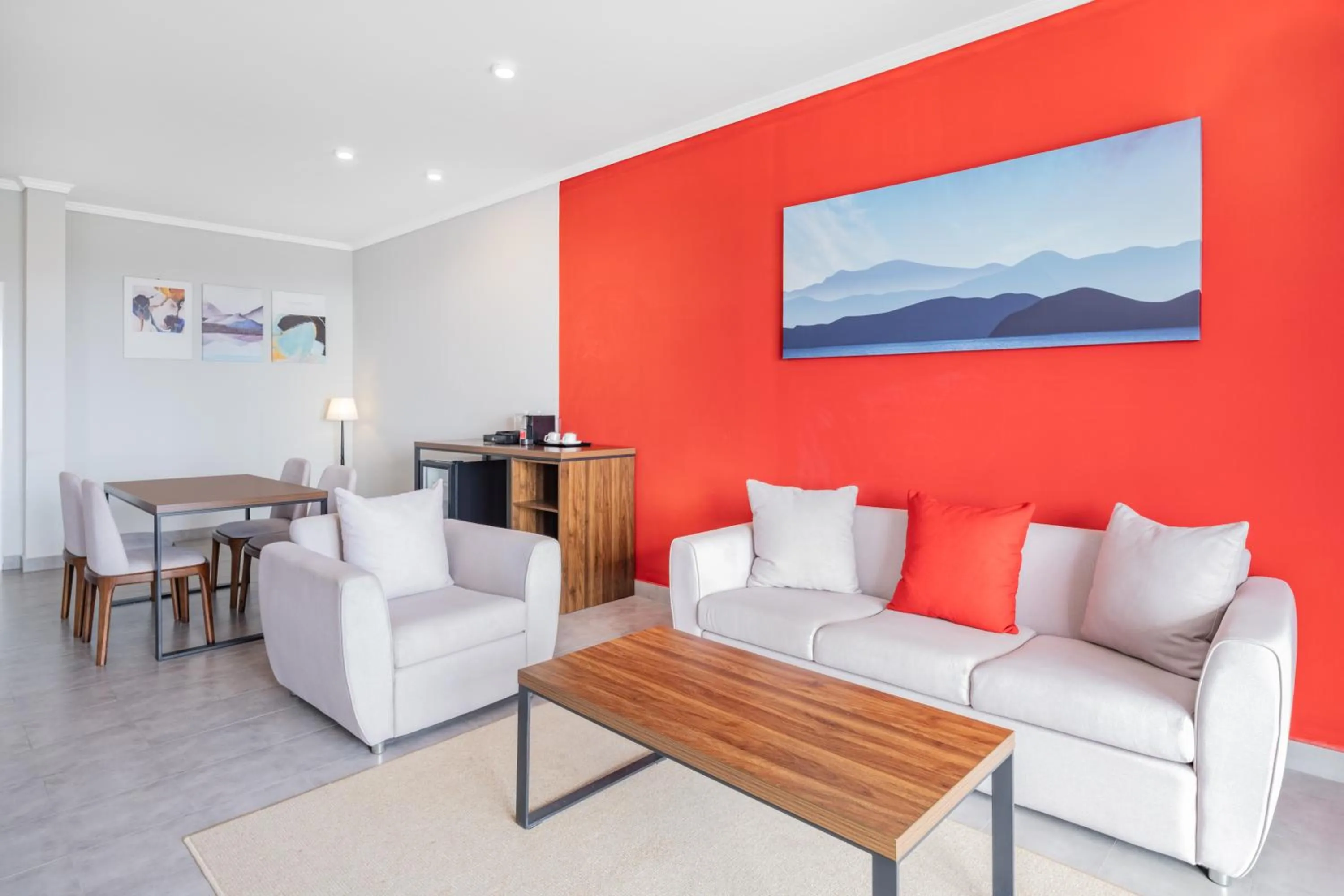 Living room in Ramada by Wyndham St Kitts Resort