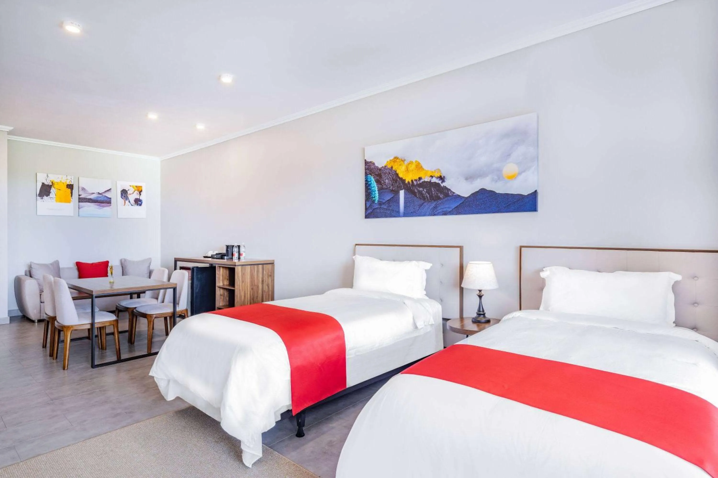 Bed in Ramada by Wyndham St Kitts Resort