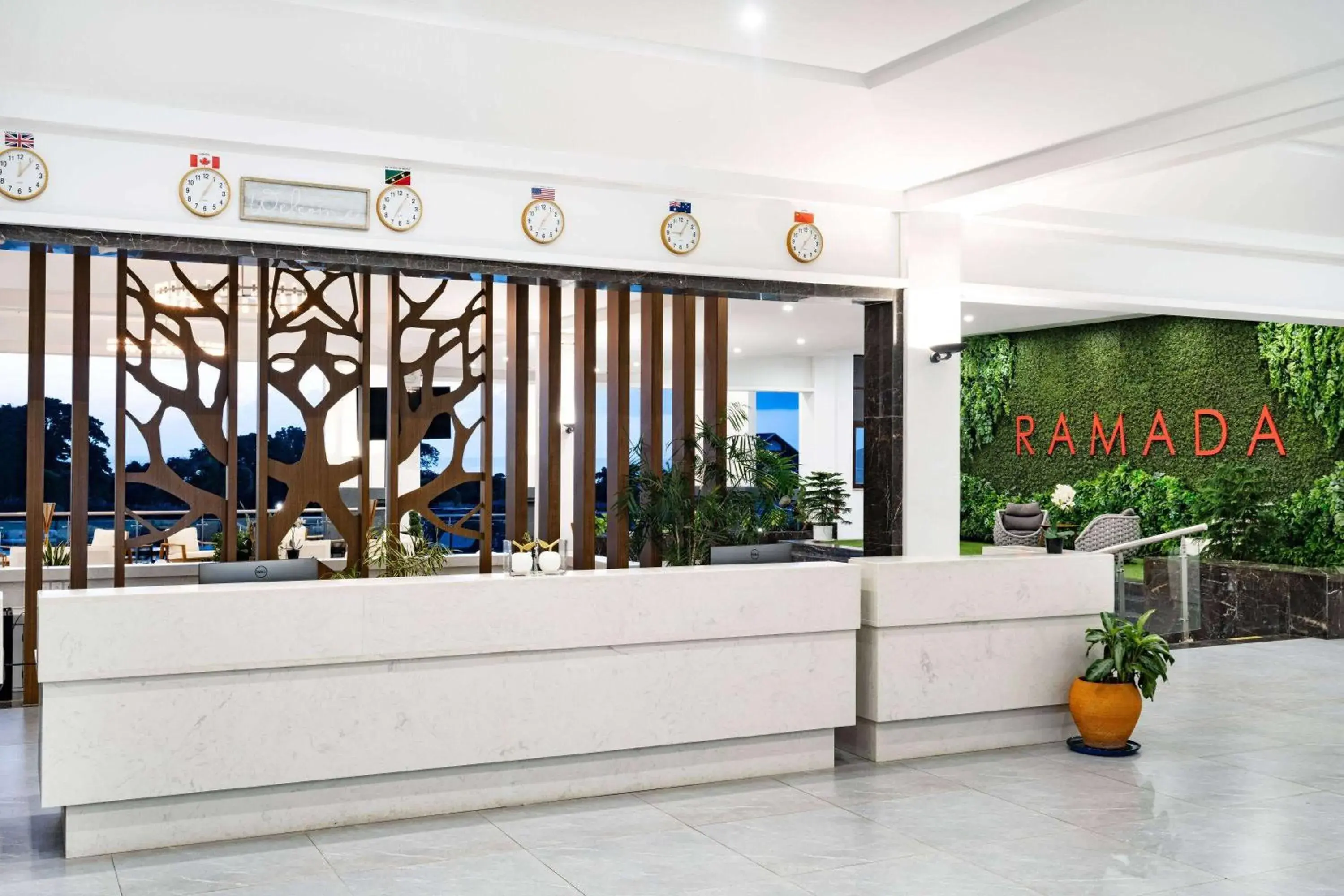 Lobby or reception in Ramada by Wyndham St Kitts Resort Lobby or reception in Ramada by Wyndham St Kitts Resort