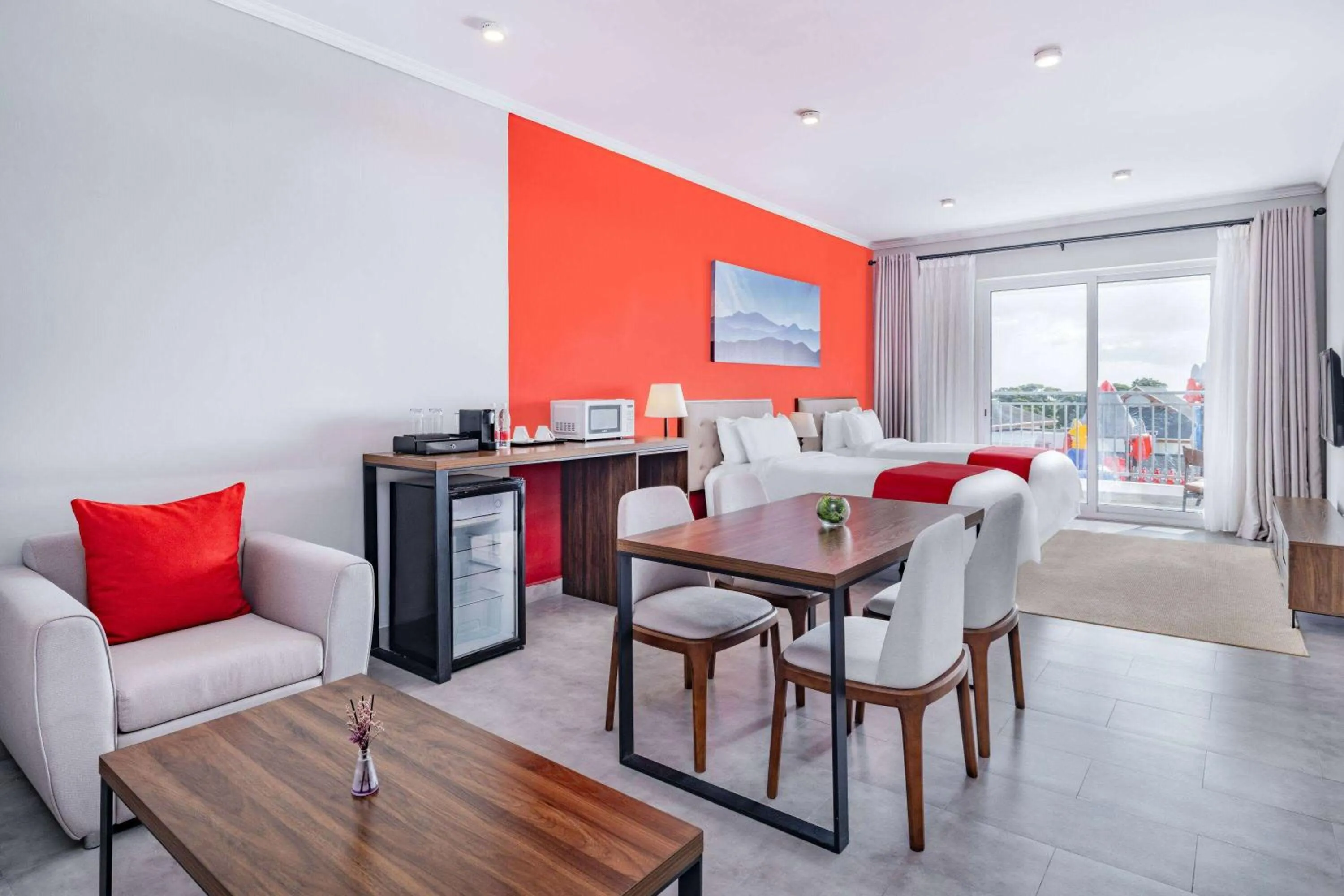 Bed in Ramada by Wyndham St Kitts Resort