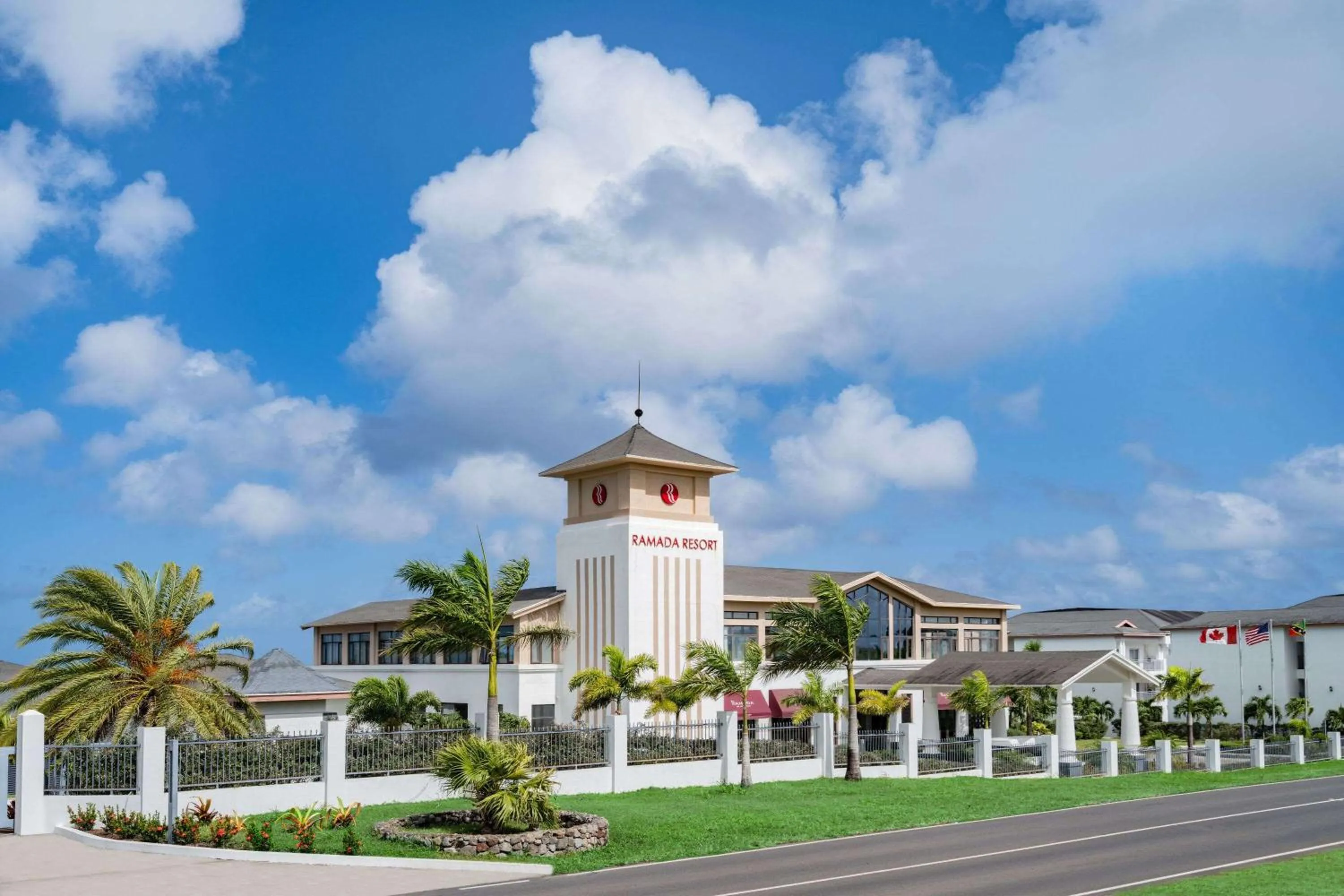 Property building in Ramada by Wyndham St Kitts Resort