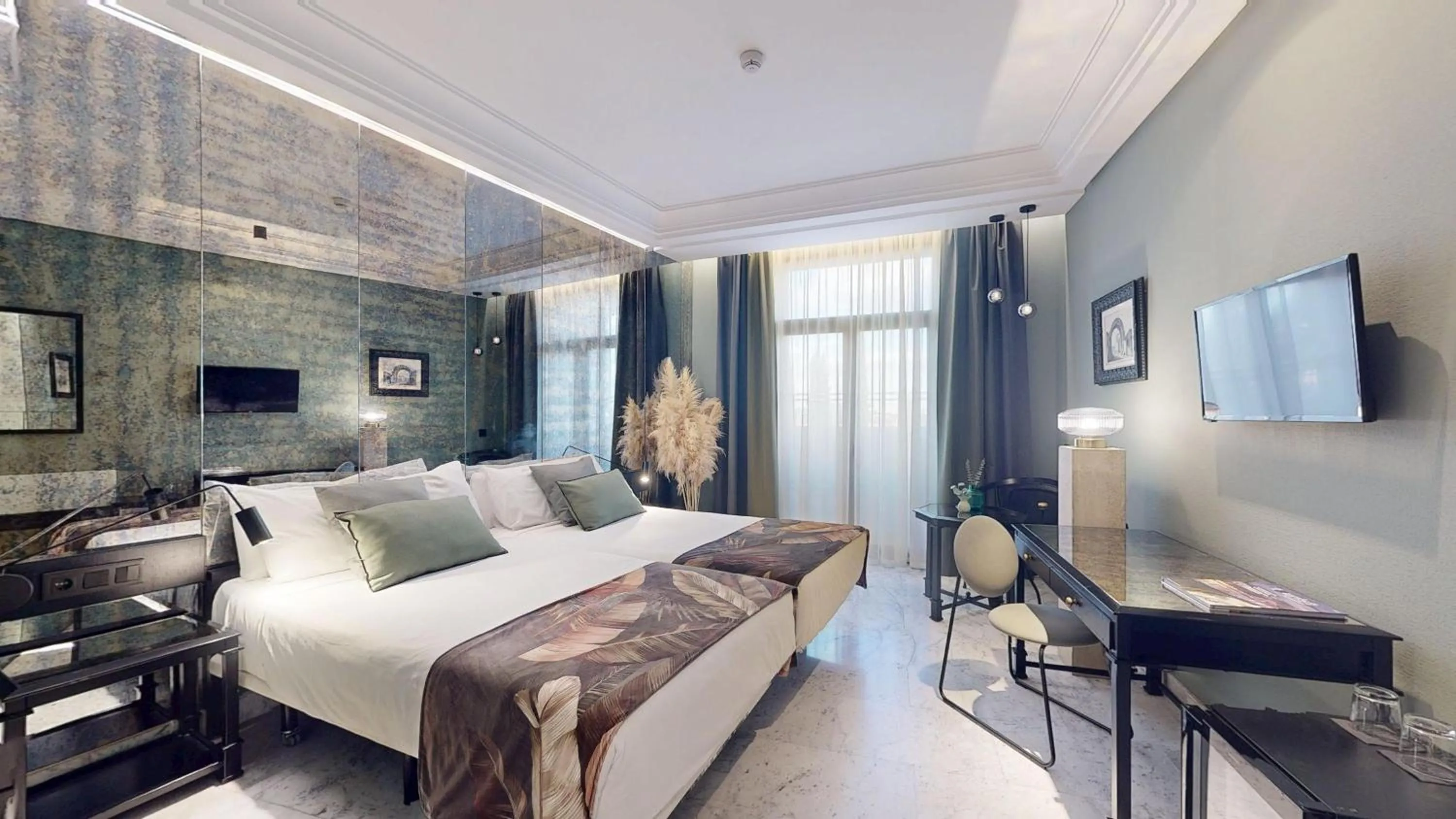 Bed in AZZ Mérida Medea Hotel